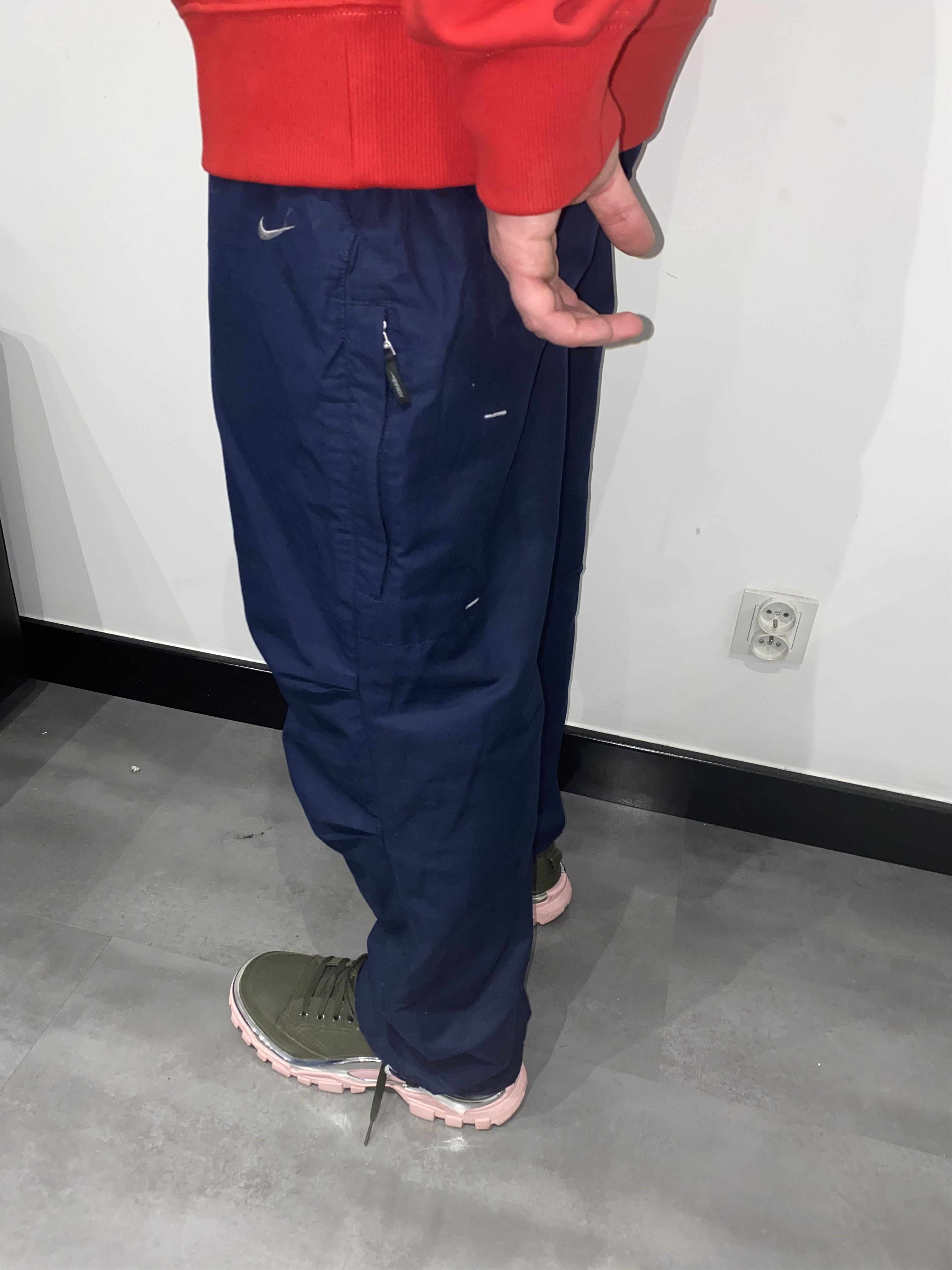 Nike Nike Dark Blue Track Pants Size US 34 / EU 50 - 1 Thumbnail