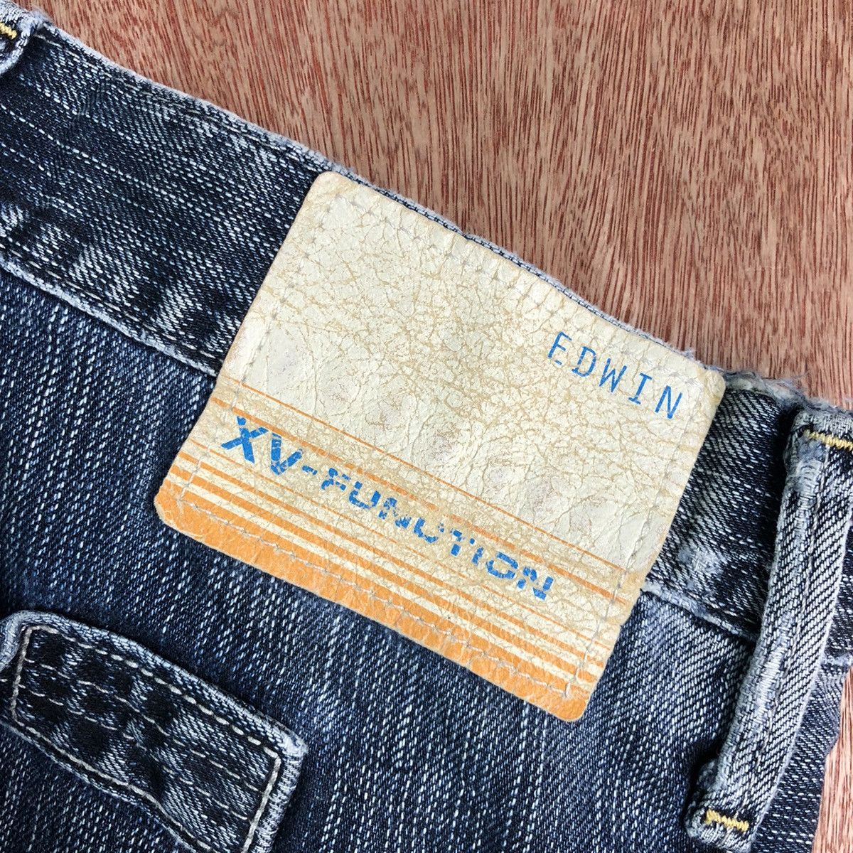 Edwin DLL Edwin Vintage Blue distressed Denim Jeans Pants #c130 Size US 32 / EU 48 - 11 Thumbnail