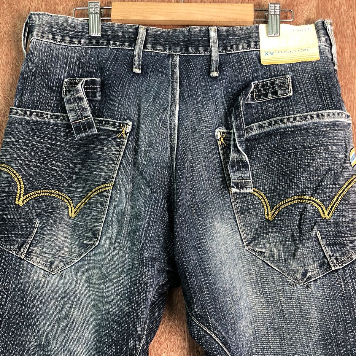 Edwin DLL Edwin Vintage Blue distressed Denim Jeans Pants #c130 Size US 32 / EU 48 - 10 Thumbnail