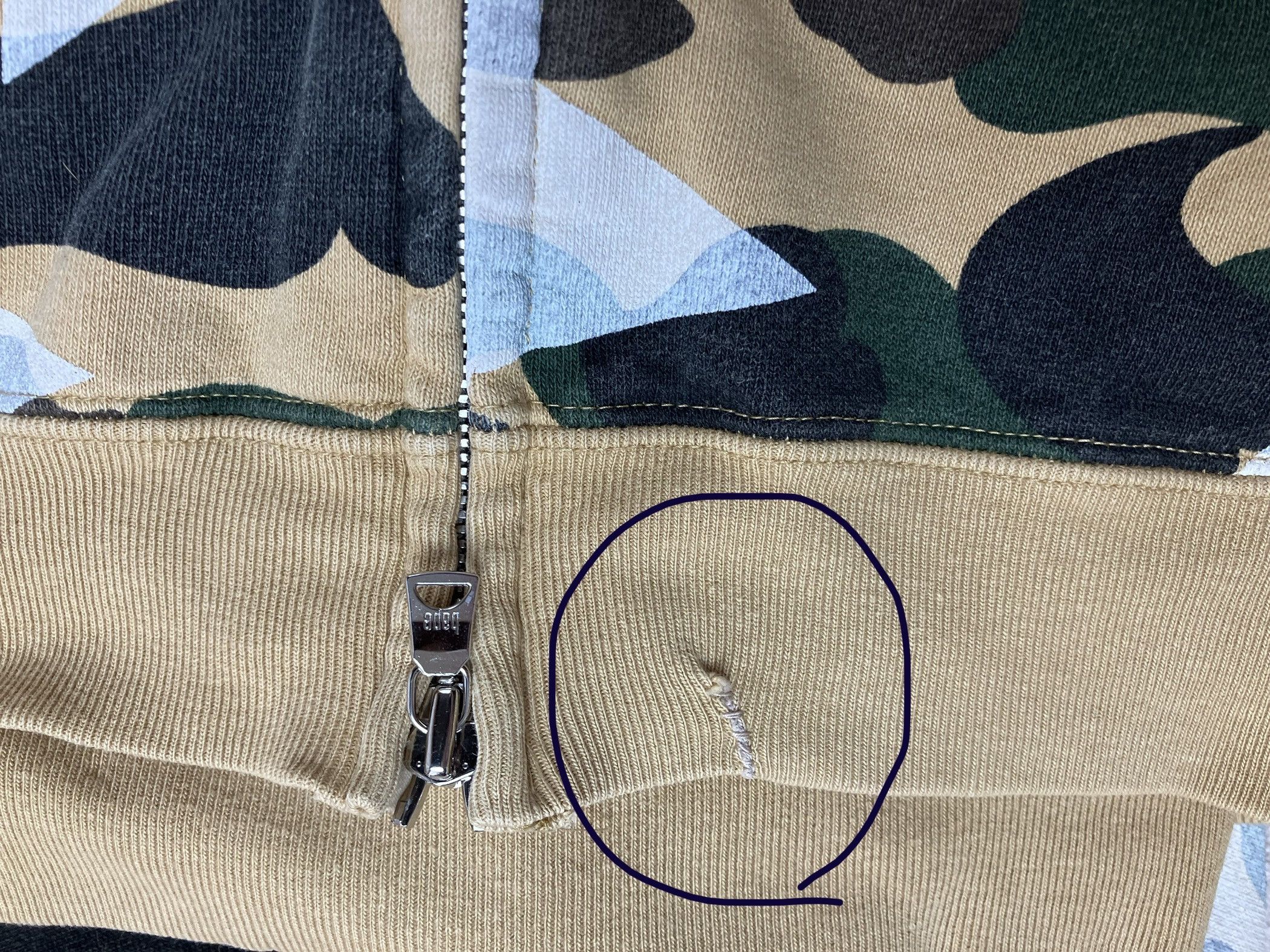 Bape Bape 1st Camo Yellow Sta Star Full Zip Hoodie From Japan Size US L / EU 52-54 / 3 - 13 Thumbnail