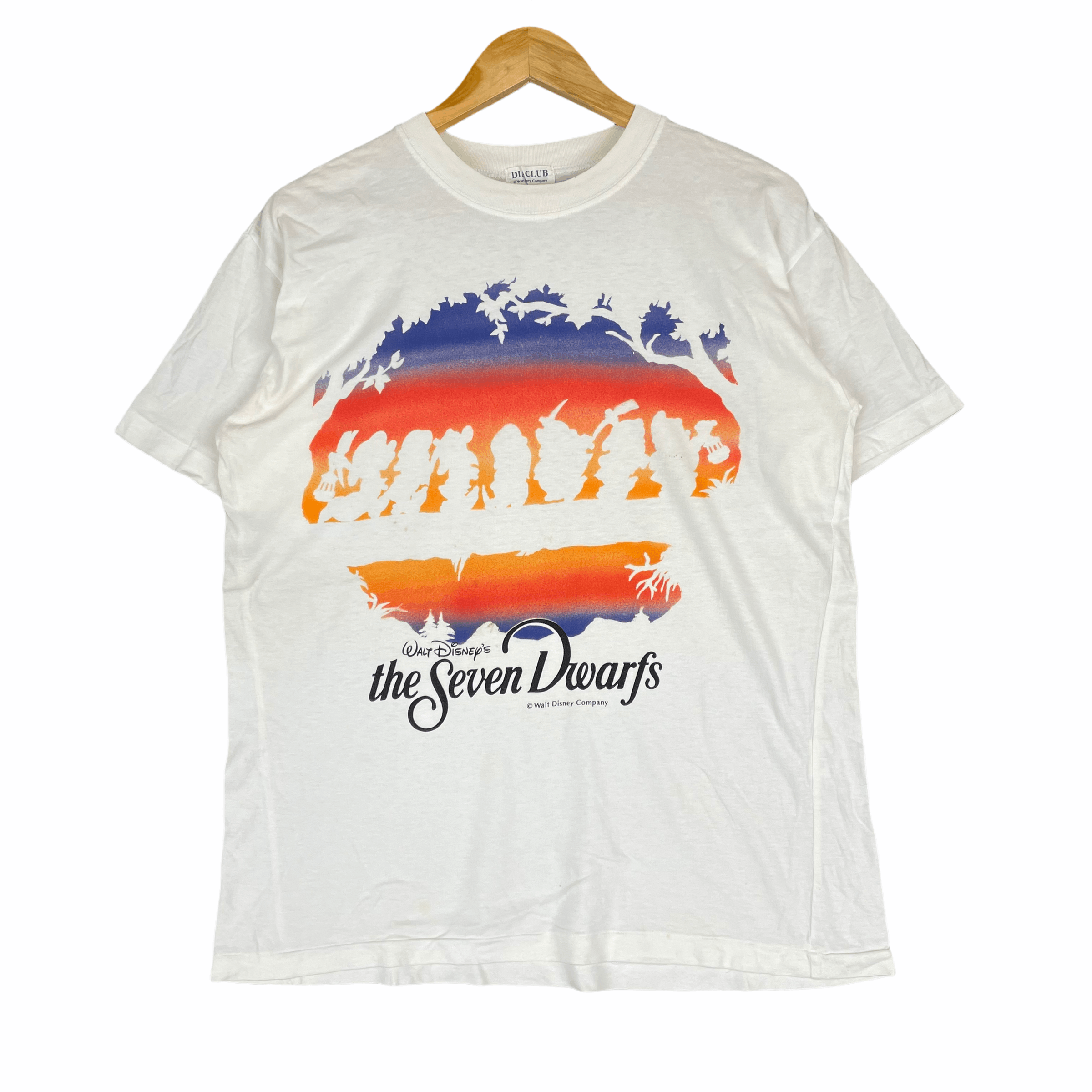 Disney Vintage 90s DISNEY SNOW WHITE And The Seven Dwarfs Movie Size US M / EU 48-50 / 2 - 1 Thumbnail
