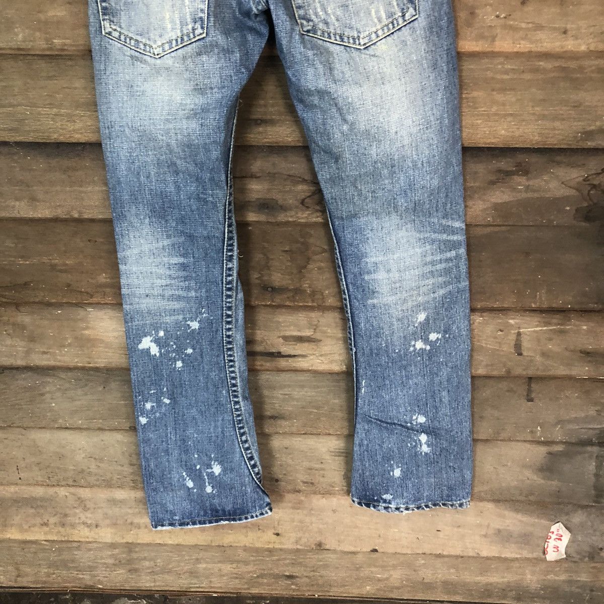 Hypebeast DL Hpim Pink vintage ripped Distressed Denim Pants #5110 Size 30" / US 8 / IT 44 - 14 Thumbnail