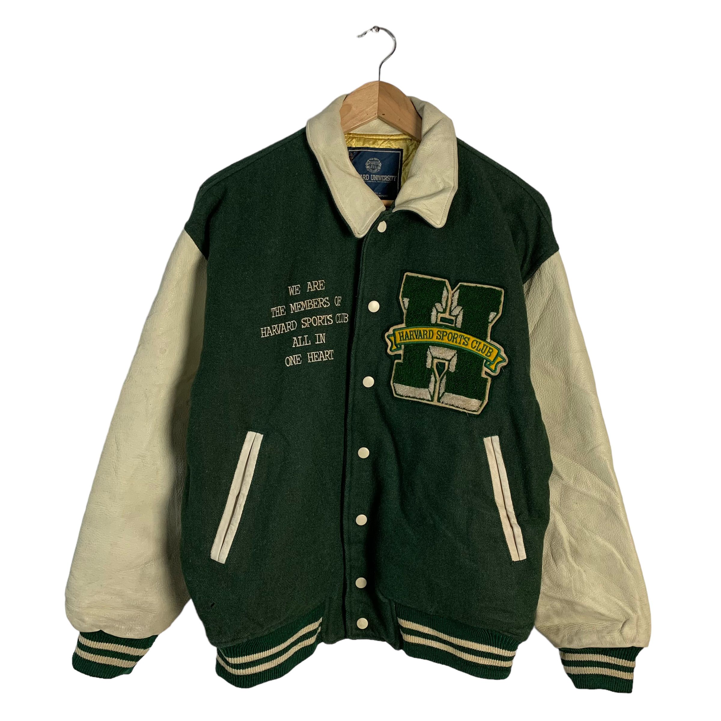 Vintage Vintage Baseball Harvard Sports Club Varsity Jacket Size US L / EU 52-54 / 3 - 6 Thumbnail