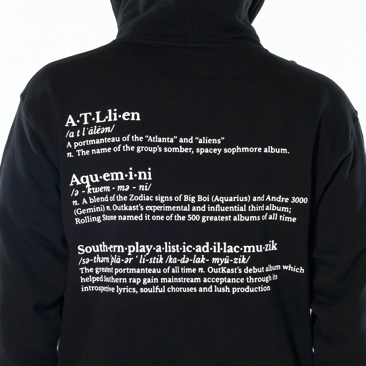 Outkast × Pleasures Vocabulary Hoodie Size US XL / EU 56 / 4 - 2 Thumbnail