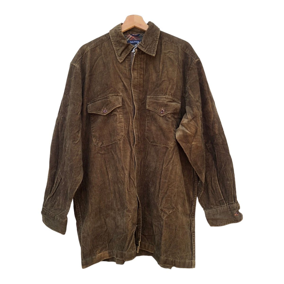 Nautica Nautica Corduroy Over Coat Jacket Size US L / EU 52-54 / 3 - 1 Thumbnail