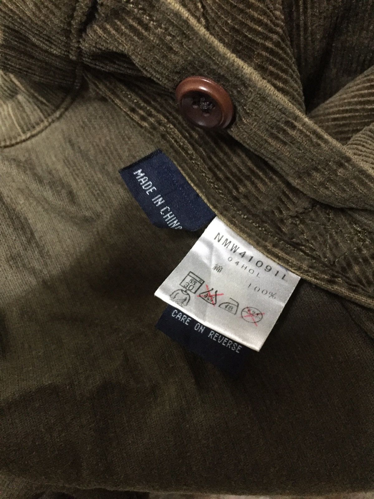 Nautica Nautica Corduroy Over Coat Jacket Size US L / EU 52-54 / 3 - 4 Thumbnail