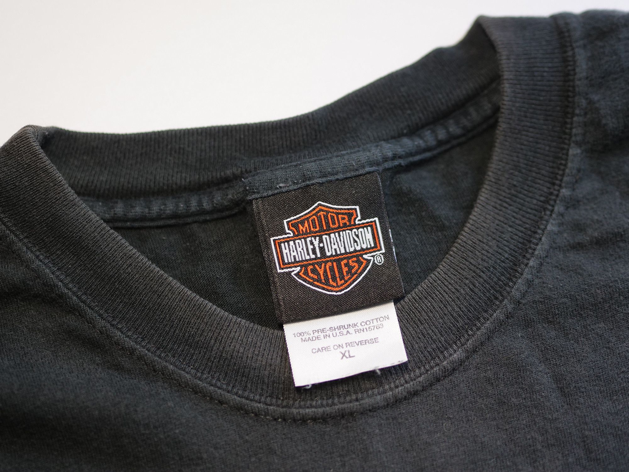Harley Davidson Harley Davidson American Vintage 1995 cotton t-shirt Size US XL / EU 56 / 4 - 3 Thumbnail