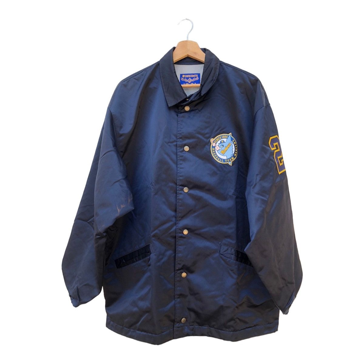 Descente Manbows Team Baseball Descente Coach’s Jacket Size US L / EU 52-54 / 3 - 1 Thumbnail