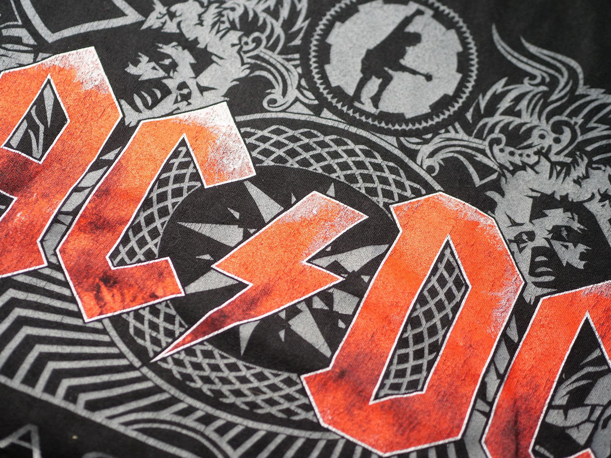 AC/DC AC/DC 2008 year Black Ice t-shirt Size US L / EU 52-54 / 3 - 4 Thumbnail