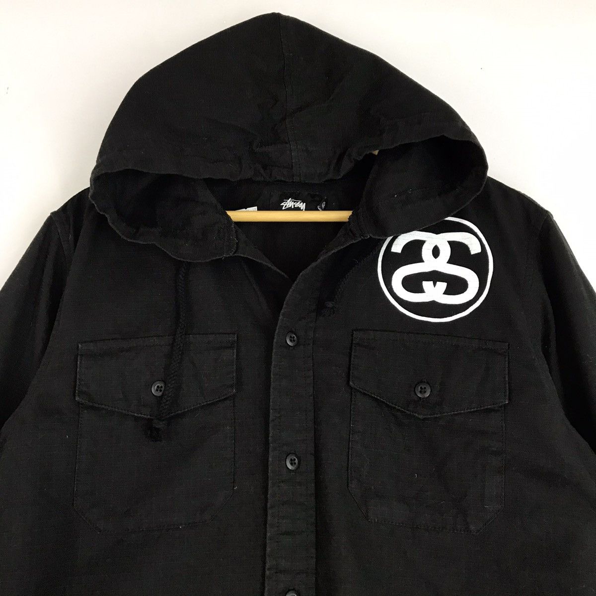 Stussy 💥🔥Vintage Stussy Streetwear hoodies button up shirt Size US M / EU 48-50 / 2 - 2 Thumbnail