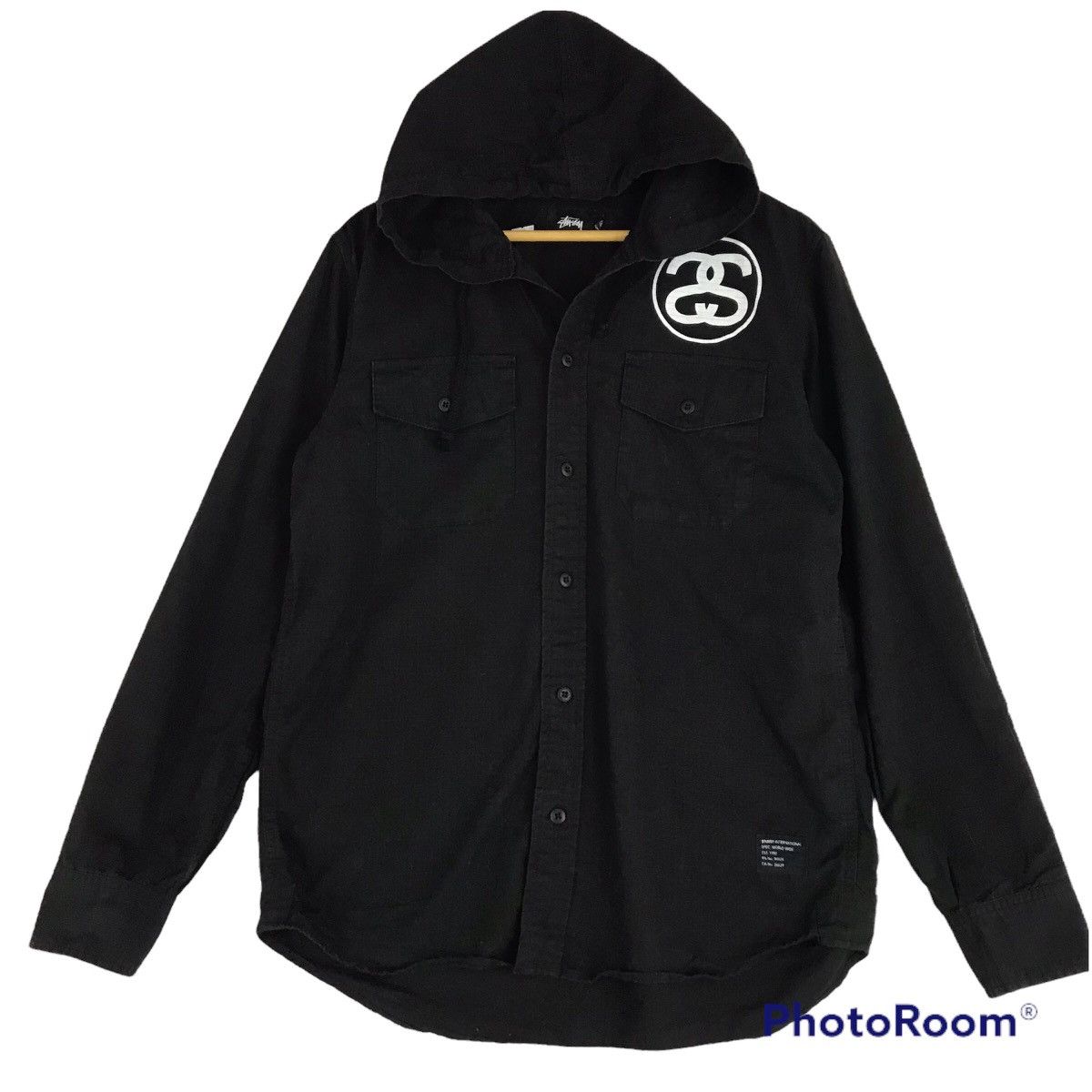Stussy STUSSY COLOR BLOCK ZIP WORK SHIRT | Grailed