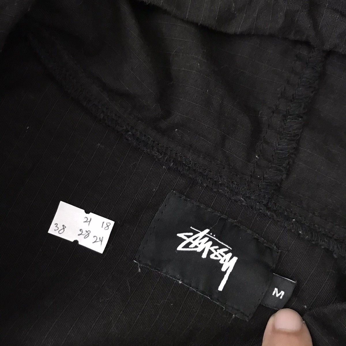 Stussy 💥🔥Vintage Stussy Streetwear hoodies button up shirt Size US M / EU 48-50 / 2 - 8 Thumbnail