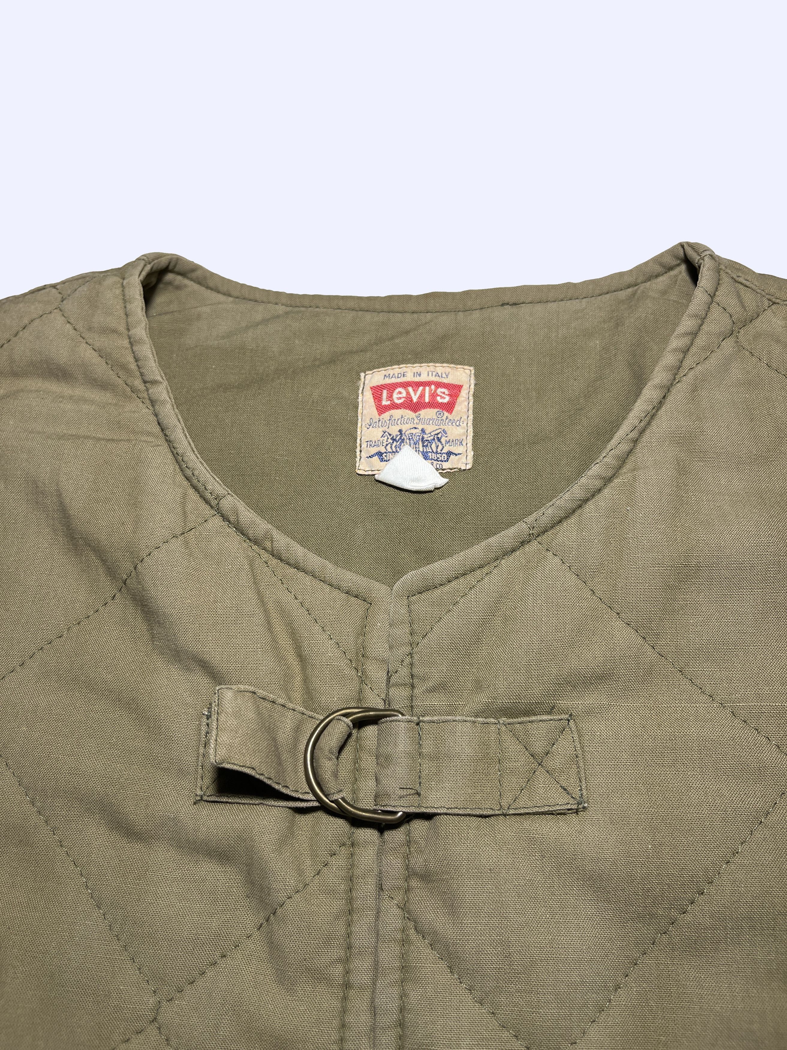 Levi's × Levi's Vintage Clothing × Vintage LEVIS 70s Vintage Padded Quilted Vest Gillet Size US L / EU 52-54 / 3 - 6 Thumbnail