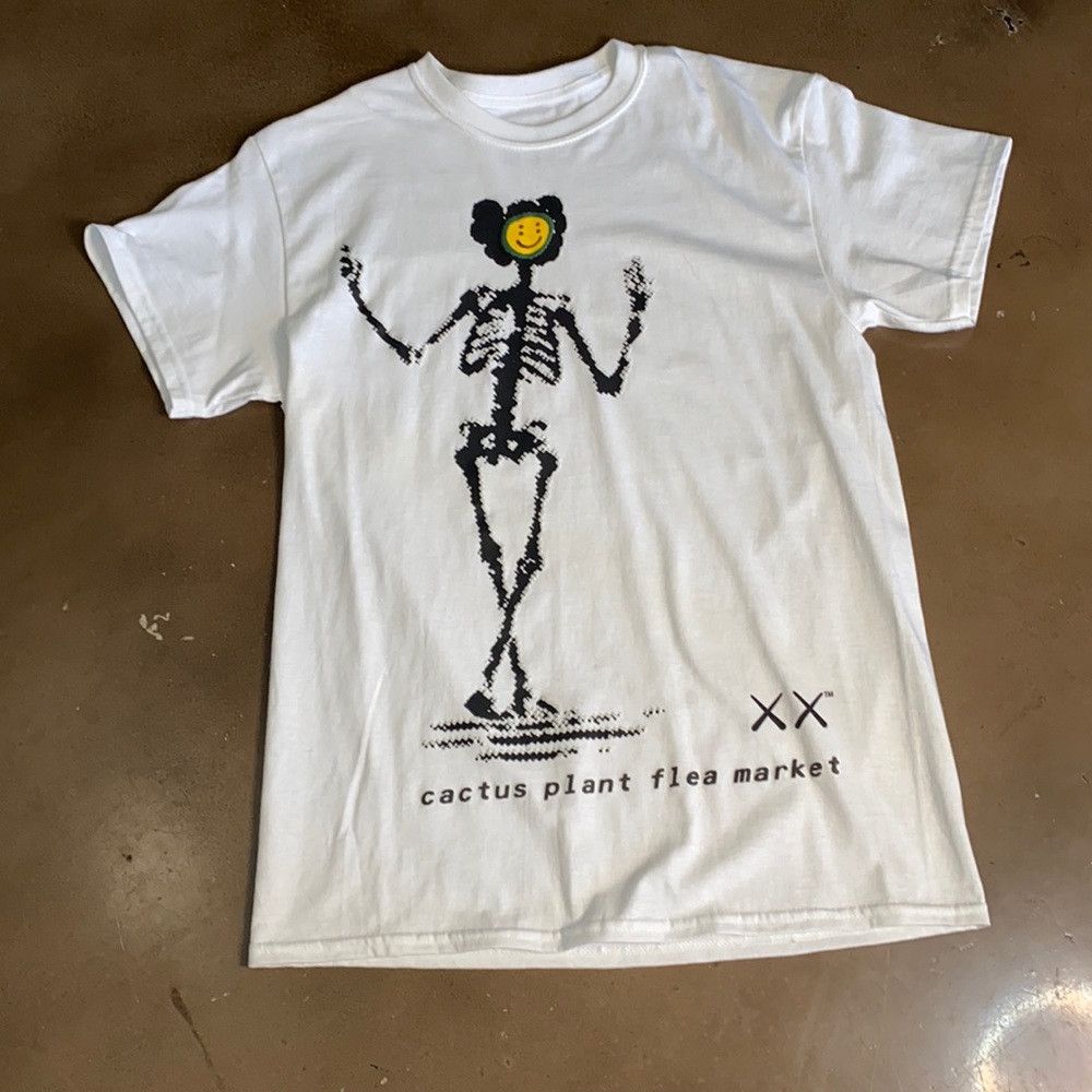 KAWS X Cactus Plant Flea Market Graphic-print T-shirt