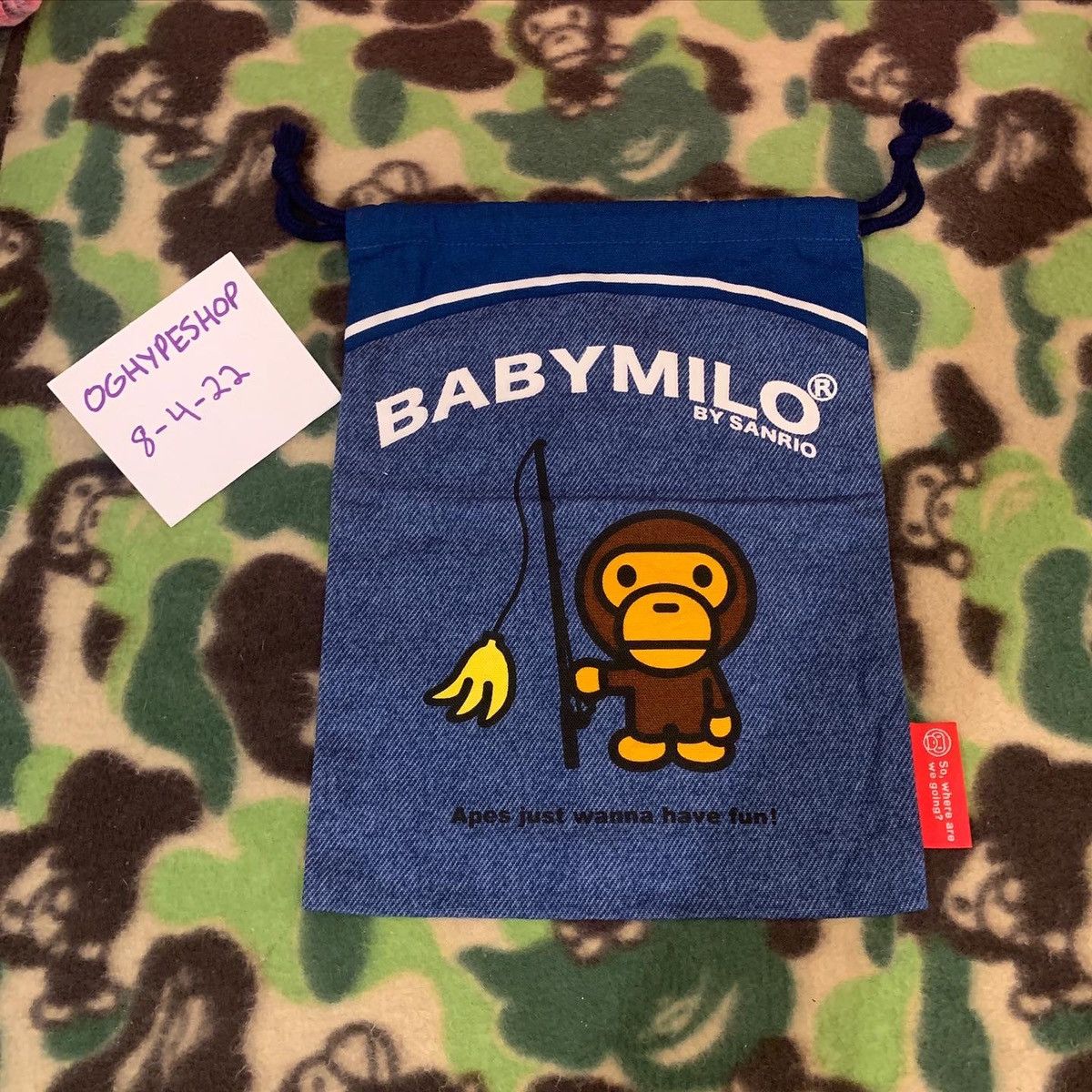 Bape Bape Baby Milo Bag Size ONE SIZE - 1 Thumbnail