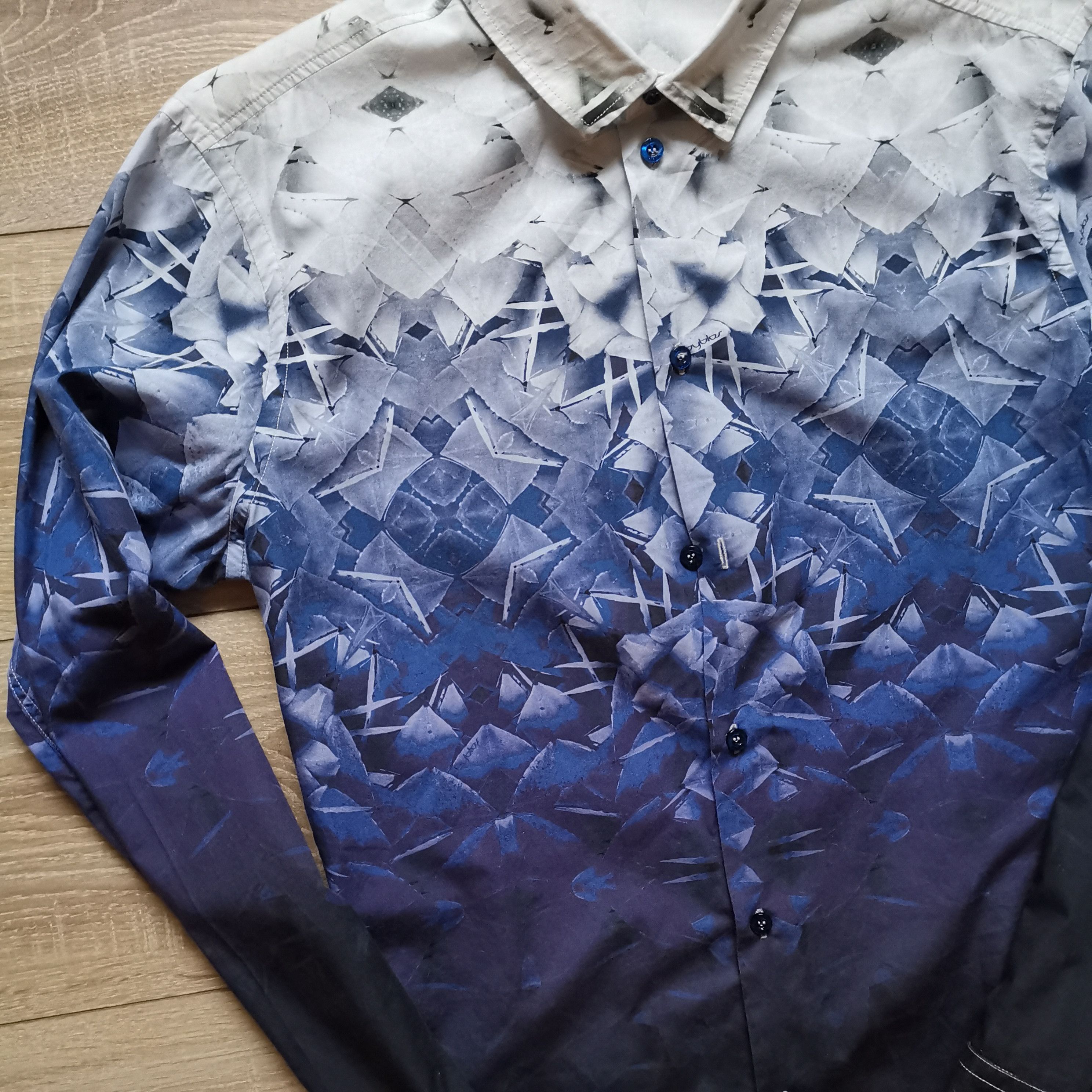 Byblos Byblos surrealism geometrical pattern shirt RARE Italy Size US L / EU 52-54 / 3 - 5 Thumbnail