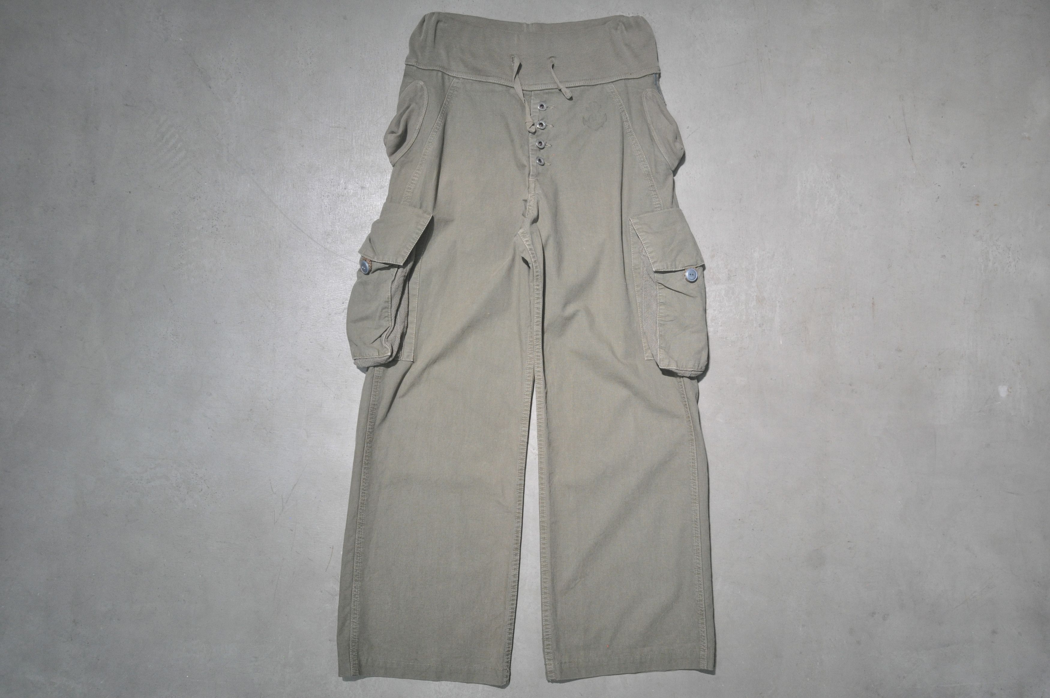 image of Kapital - Sarouel Cargo Trousers in Beige, Men's (Size 30)