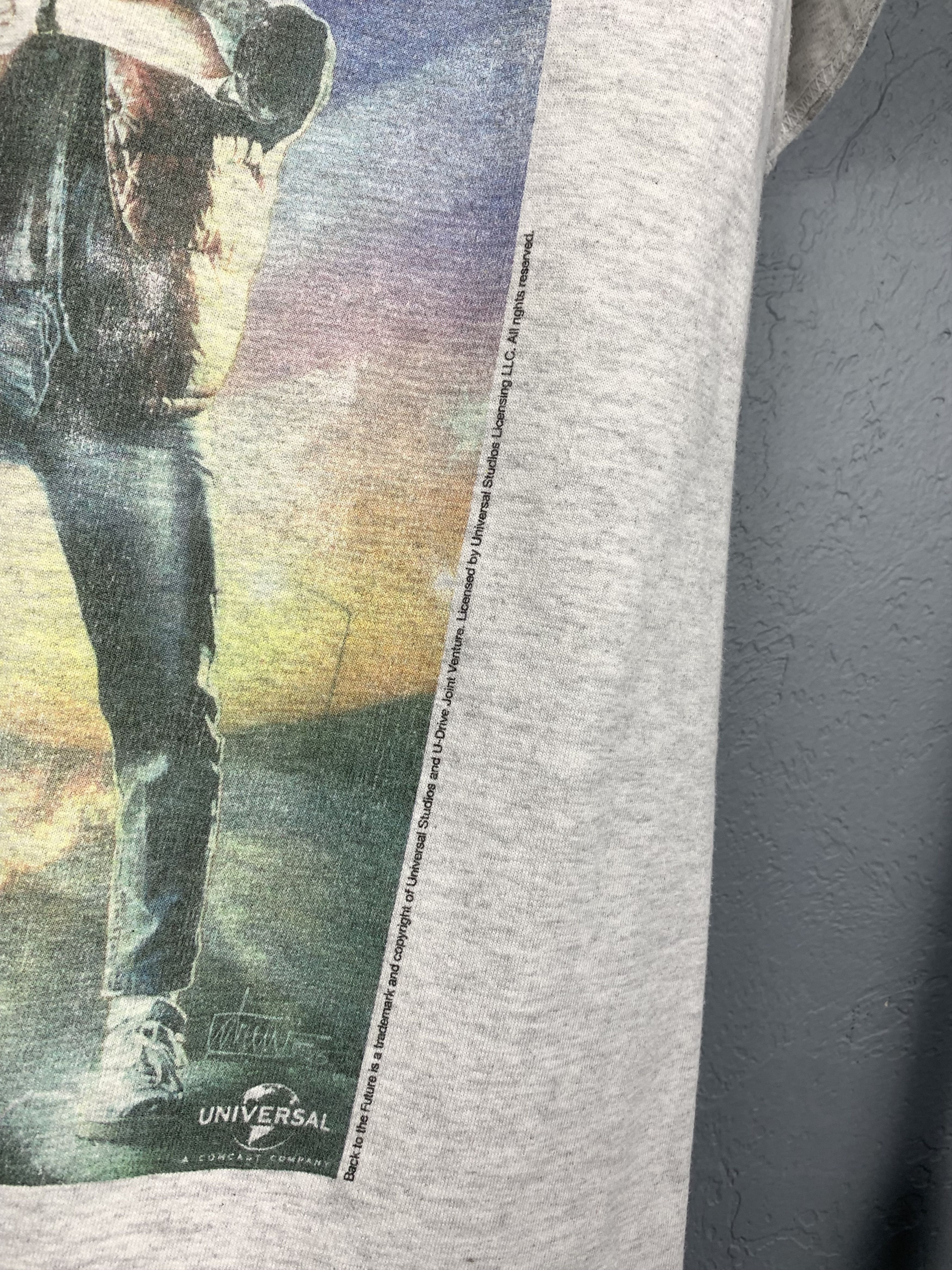 Universal Studios × Vintage Vintage UNIVERSAL STUDIOS Back To The Future T-Shirt Size US M / EU 48-50 / 2 - 3 Thumbnail