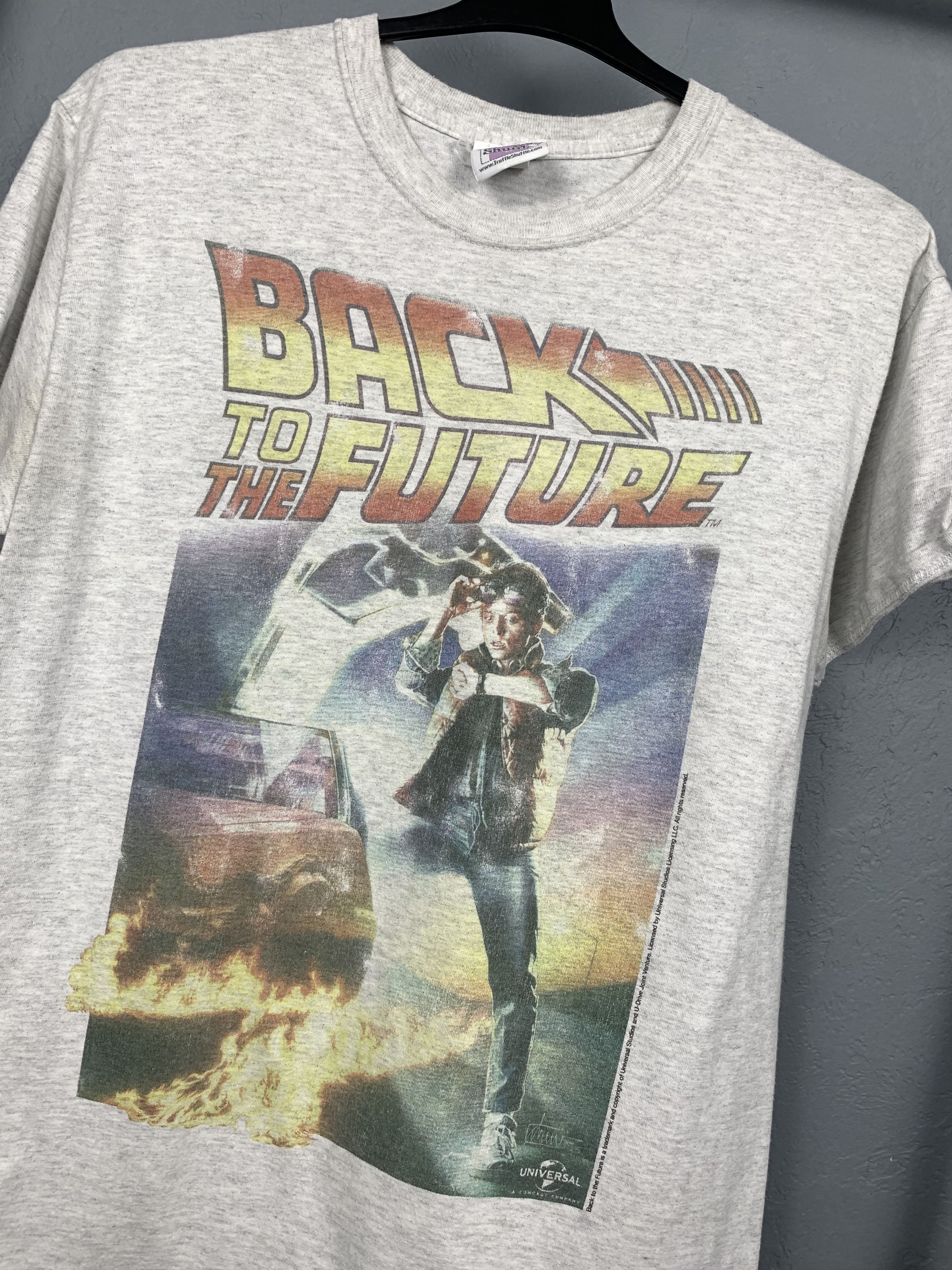Universal Studios × Vintage Vintage UNIVERSAL STUDIOS Back To The Future T-Shirt Size US M / EU 48-50 / 2 - 2 Thumbnail