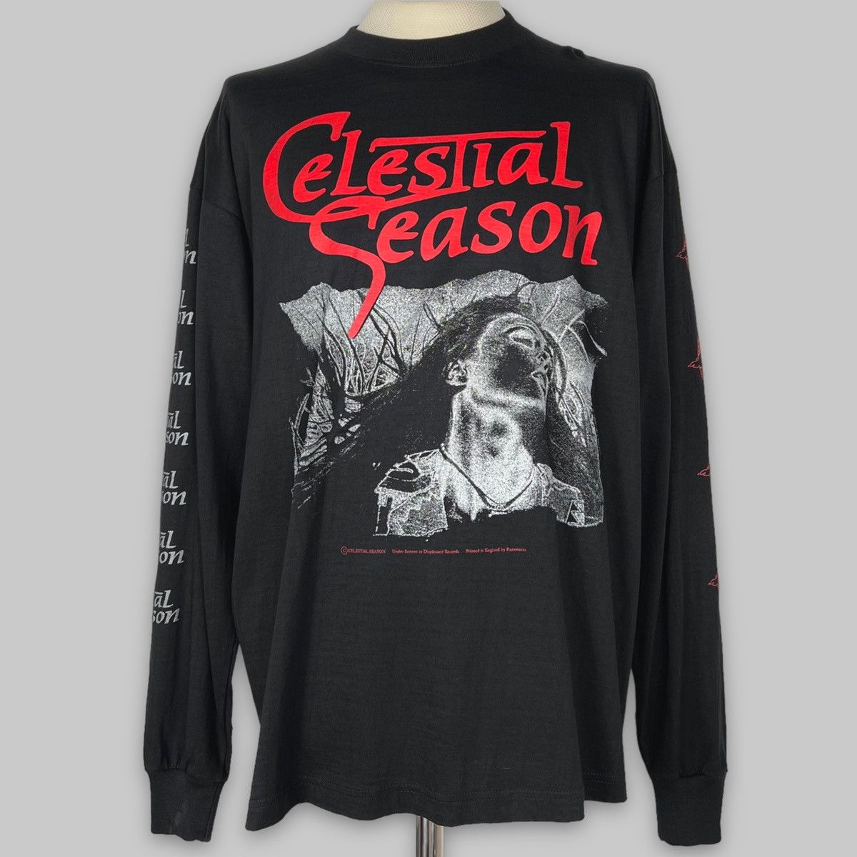 Band Tees Vintage 1995 Celestial Season ‘Solar Lovers‘ Promo LS Shirt Size US XL / EU 56 / 4 - 1 Thumbnail