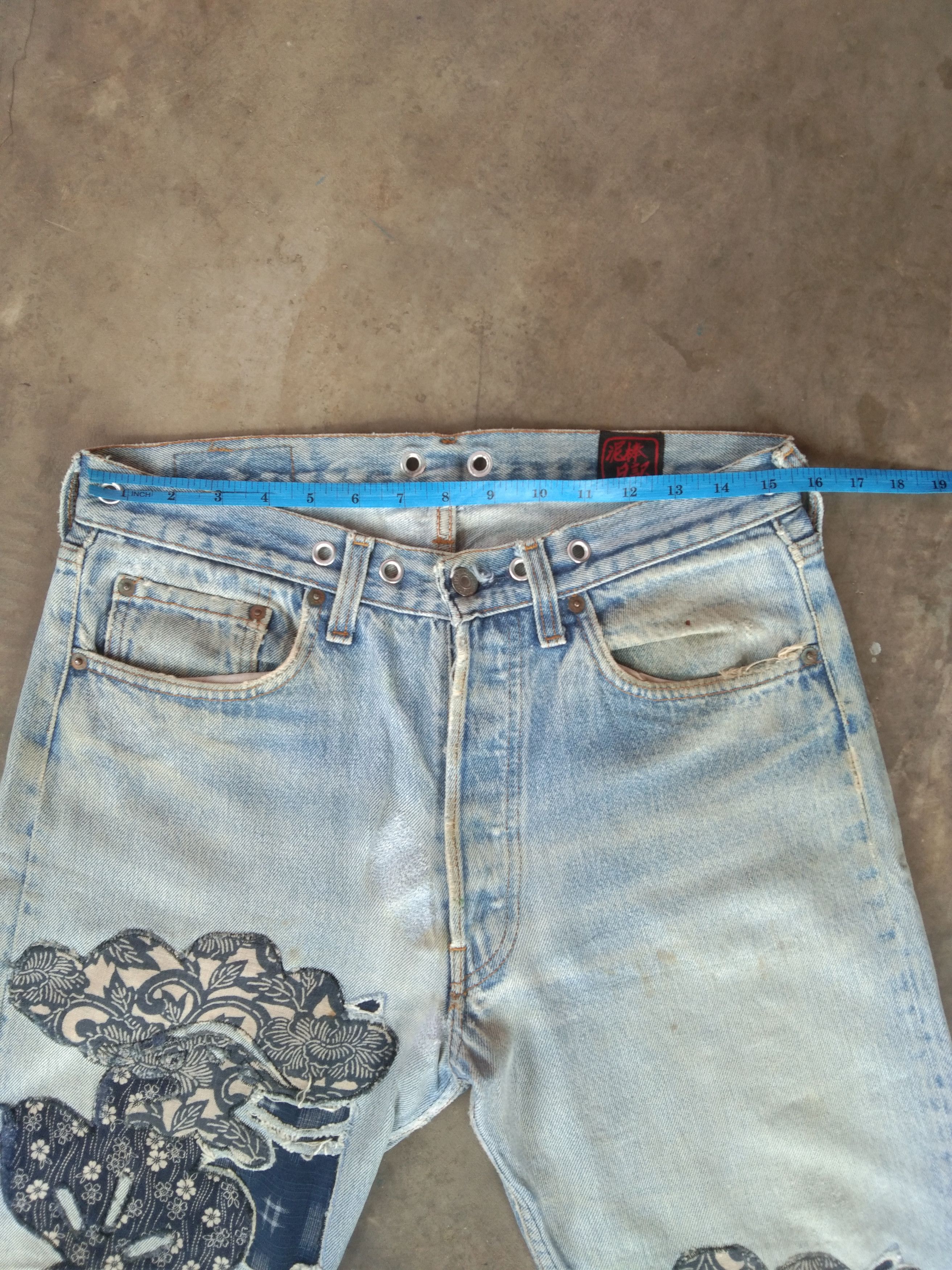 Levi's 80s Vintage Levi's 501 Made In USA Distressed Jeans 31x30 Size US 31 - 10 Thumbnail