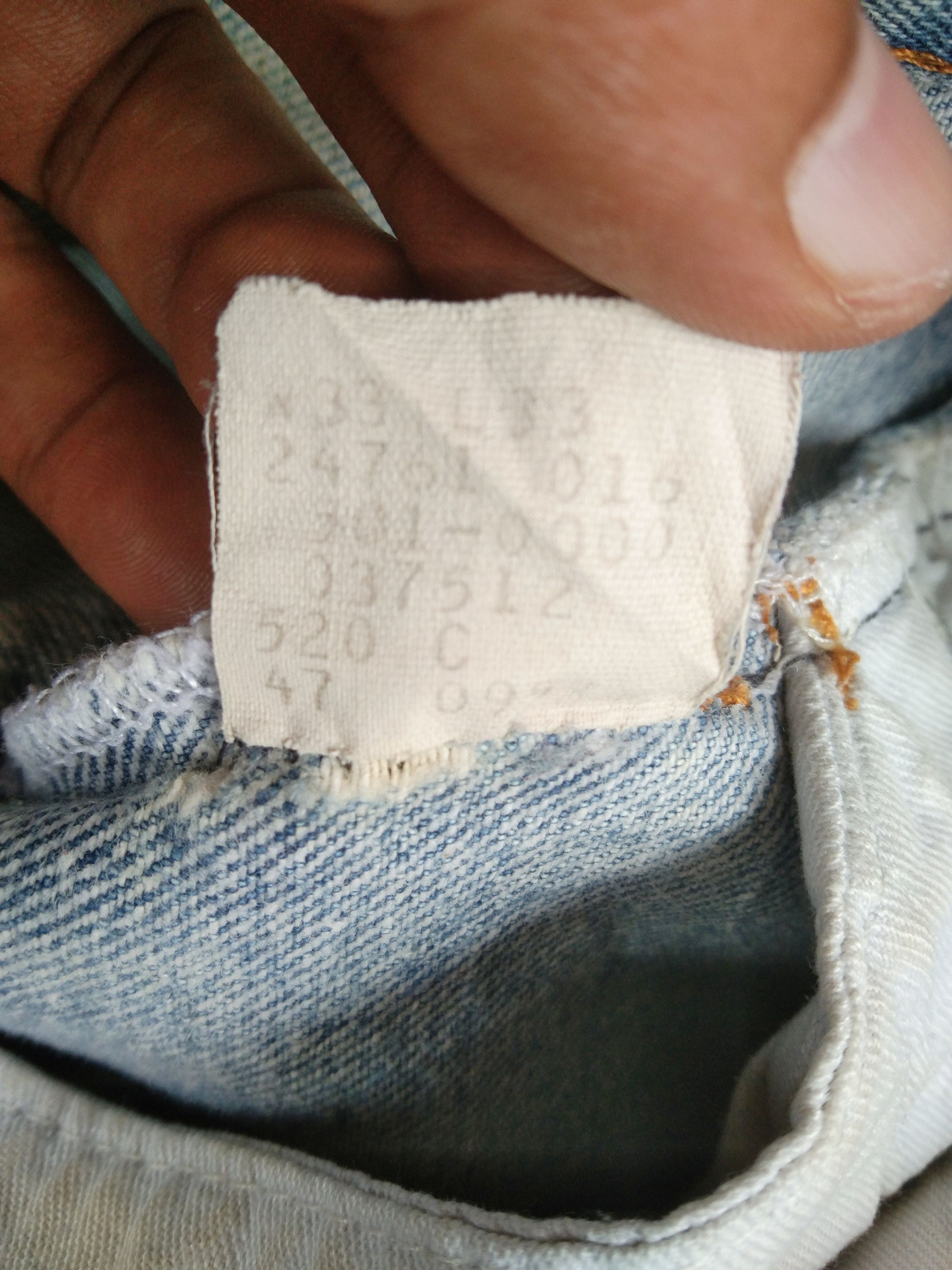 Levi's 80s Vintage Levi's 501 Made In USA Distressed Jeans 31x30 Size US 31 - 14 Thumbnail