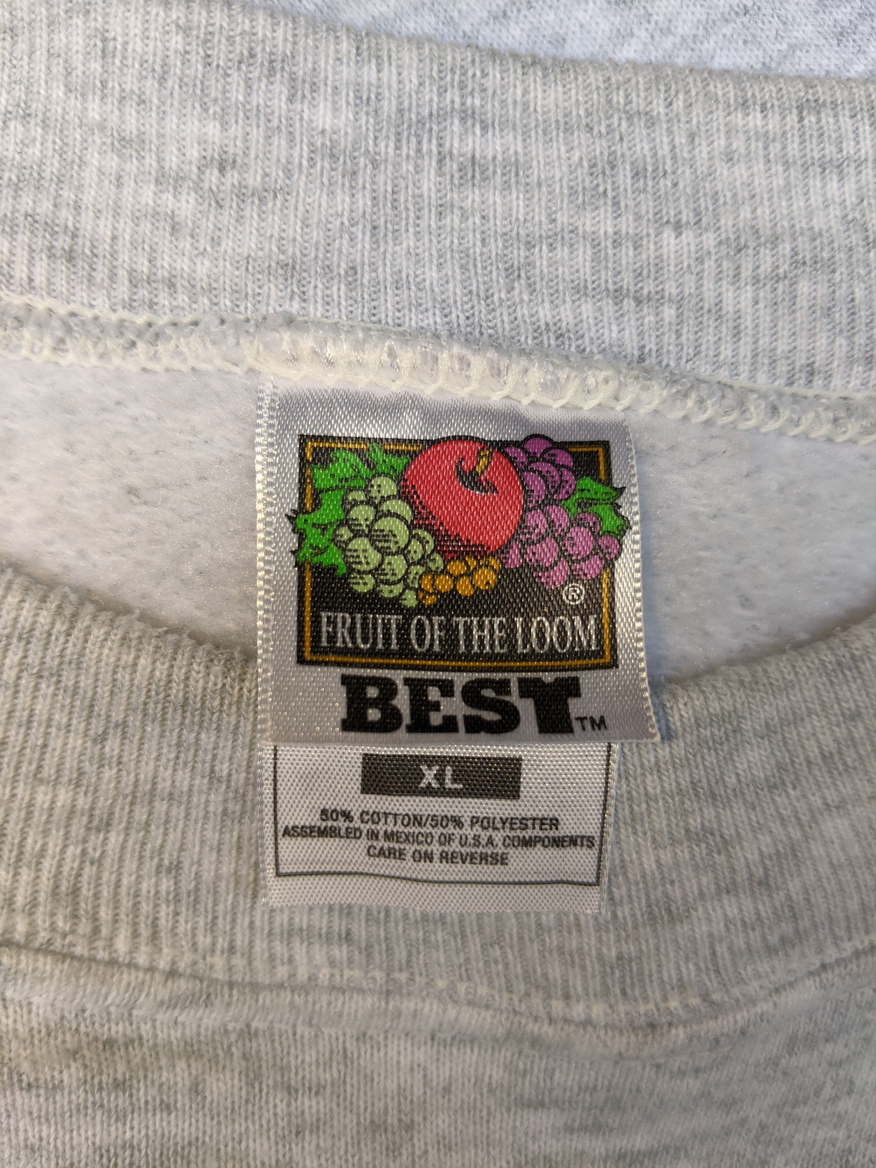 Fruit Of The Loom Vintage Fire Fighter Sweatshirt/Size XL Size US XL / EU 56 / 4 - 5 Thumbnail