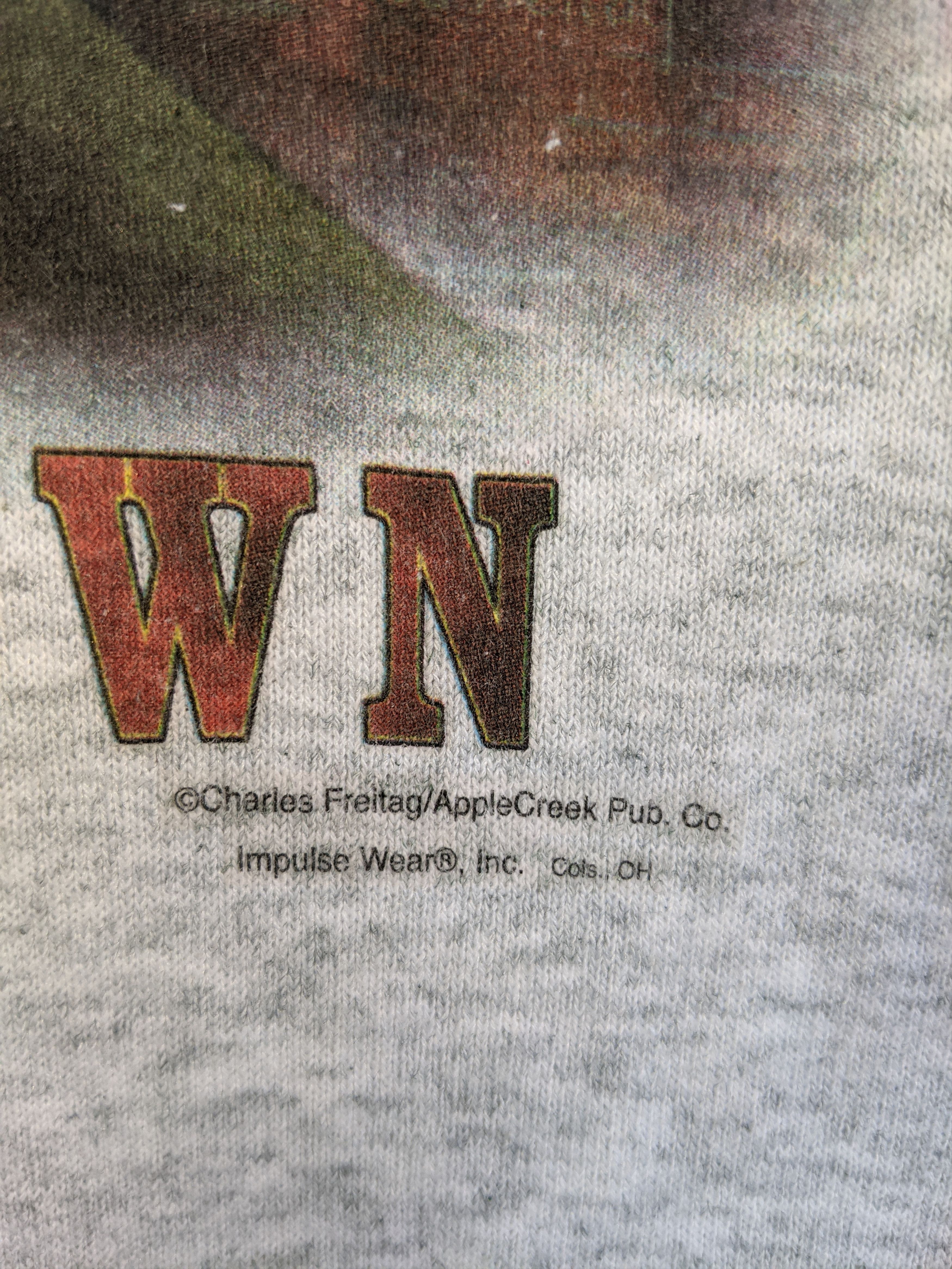 Fruit Of The Loom Vintage Fire Fighter Sweatshirt/Size XL Size US XL / EU 56 / 4 - 4 Thumbnail