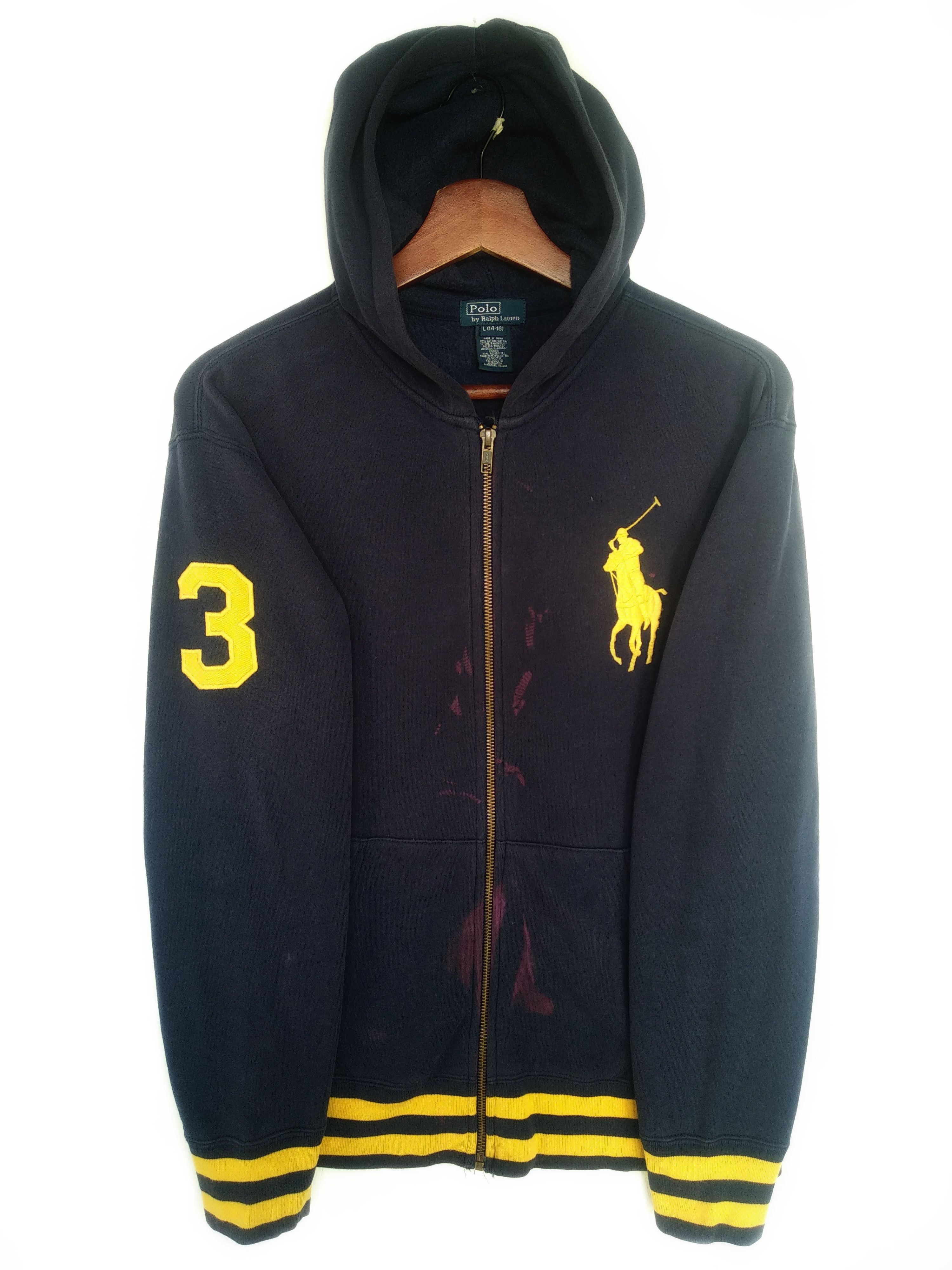 Polo Ralph Lauren Polo By Ralph Lauren Sweater Hoodie Full Zip Up Size US L / EU 52-54 / 3 - 2 Thumbnail