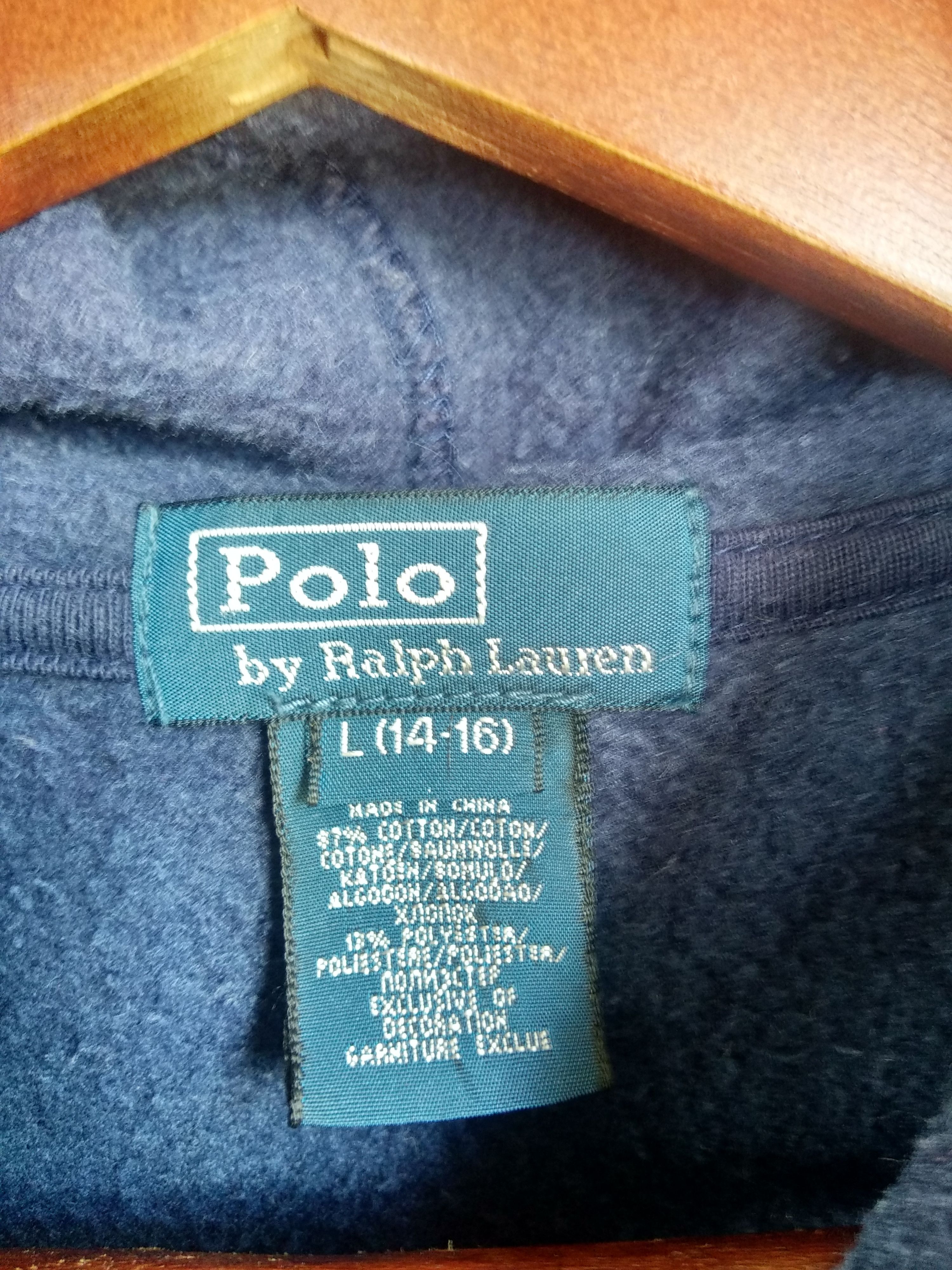 Polo Ralph Lauren Polo By Ralph Lauren Sweater Hoodie Full Zip Up Size US L / EU 52-54 / 3 - 4 Thumbnail