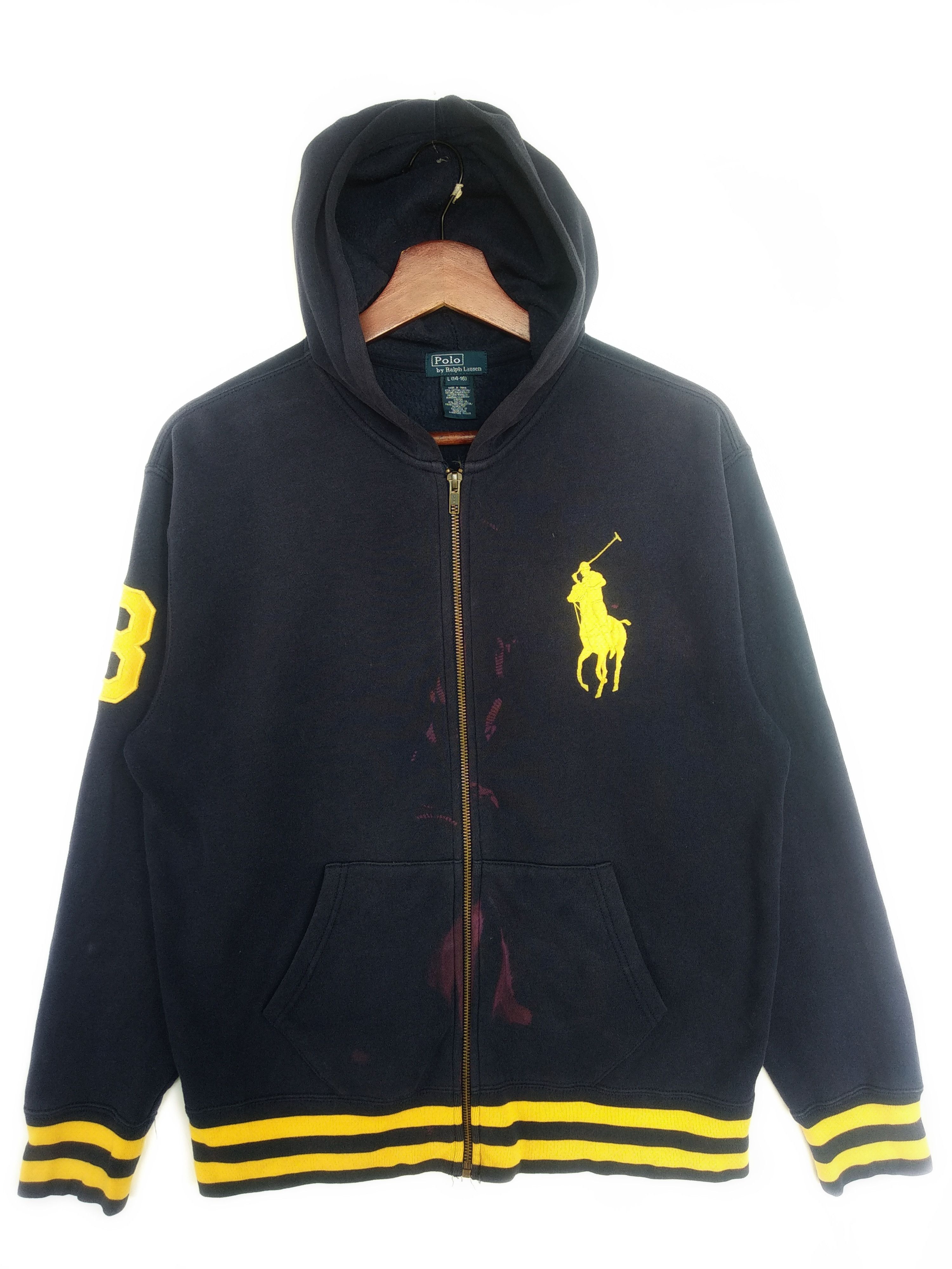 Polo Ralph Lauren Polo By Ralph Lauren Sweater Hoodie Full Zip Up Size US L / EU 52-54 / 3 - 1 Thumbnail