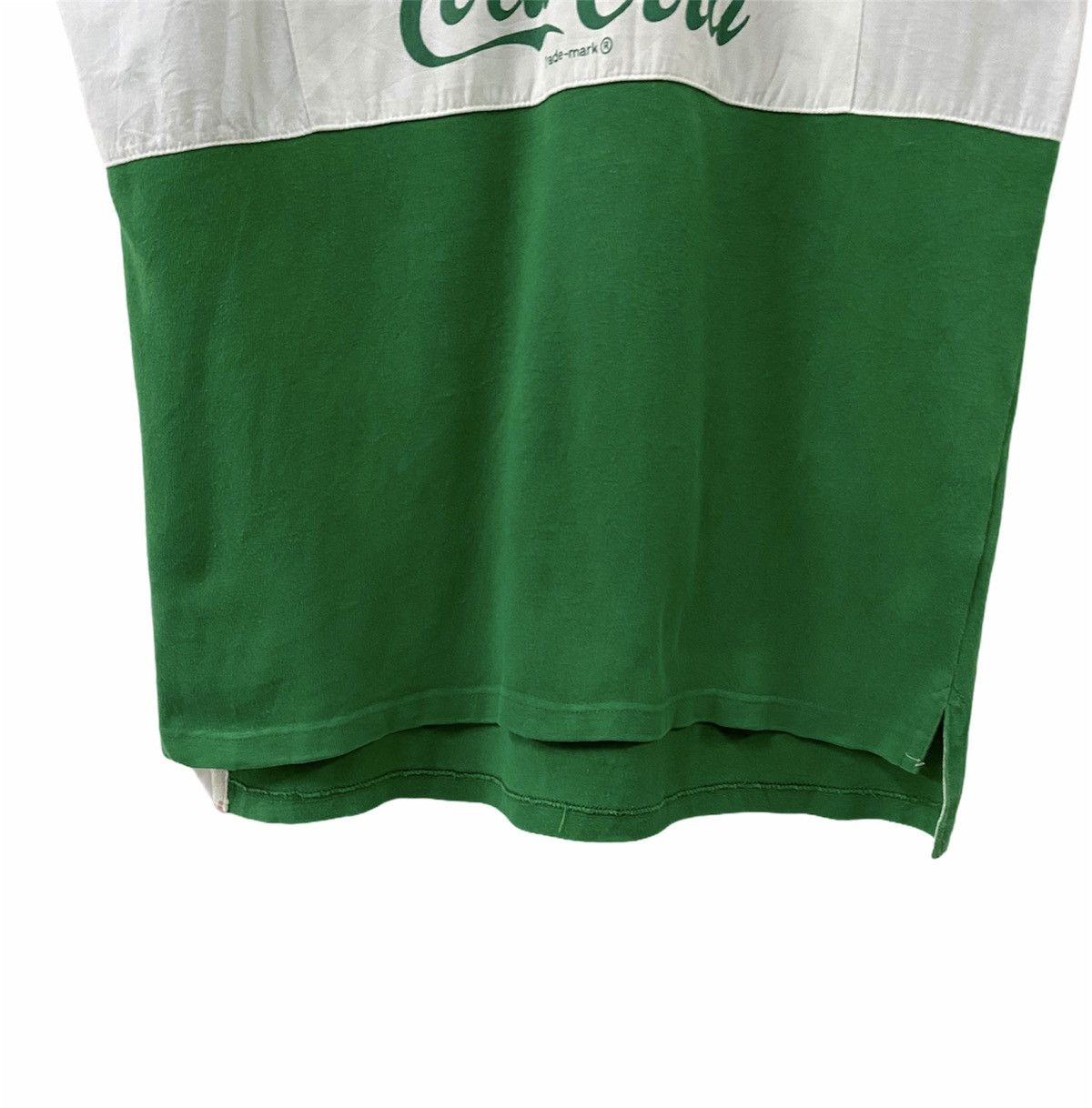 Coca Cola Vtg 80’s Coca-Cola Rugby Shirt Size US L / EU 52-54 / 3 - 4 Thumbnail