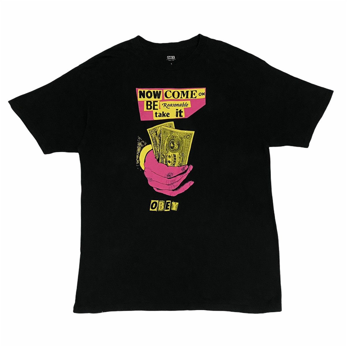 Obey Rare!!!Obey X Jemie Reid Shirt Size US L / EU 52-54 / 3 - 1 Thumbnail