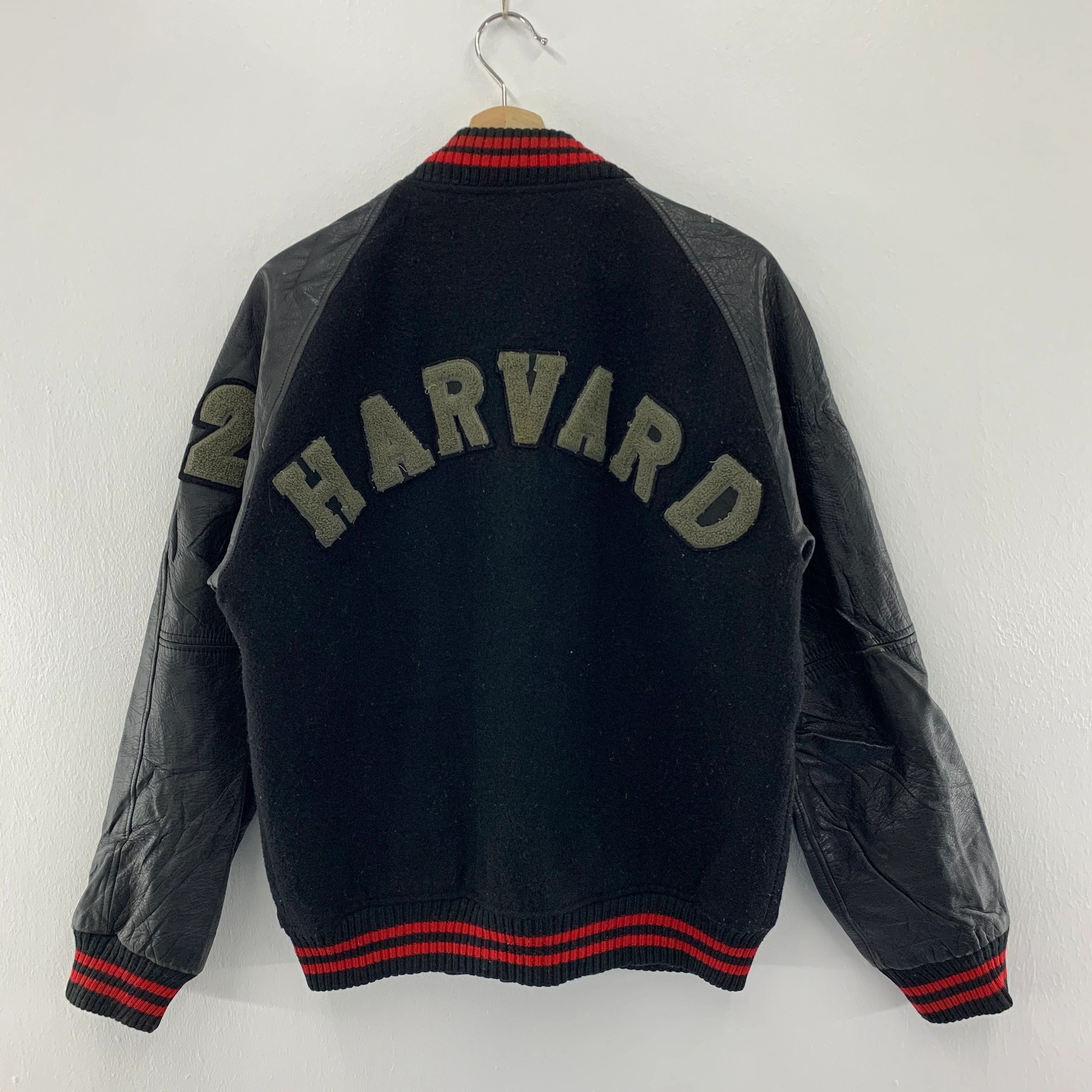 Vintage Vintage Harvard Baseball Varsity Jacket Size US L / EU 52-54 / 3 - 6 Thumbnail