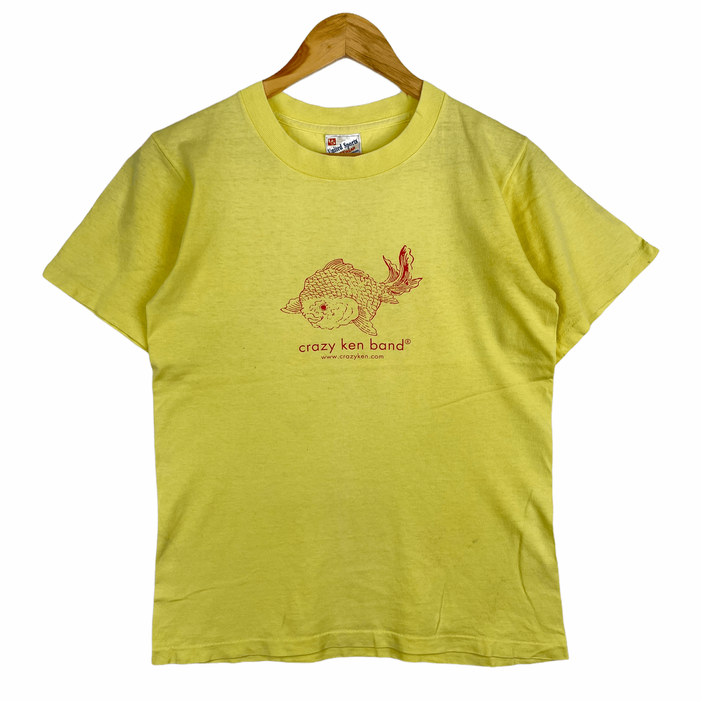 Band Tees × Vintage Vintage 90s CRAZY KEN BAND Japanese Musical Group Pop Rock Size US S / EU 44-46 / 1 - 1 Thumbnail