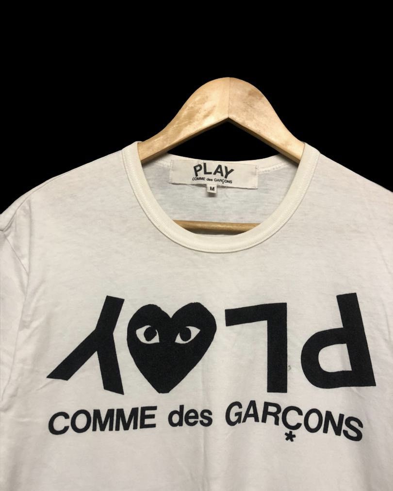 Comme des Garcons Homme Plus × Comme des Garcons PLAY Comme Des Garçons Play Mirror Spellout Logo Size US M / EU 48-50 / 2 - 3 Thumbnail