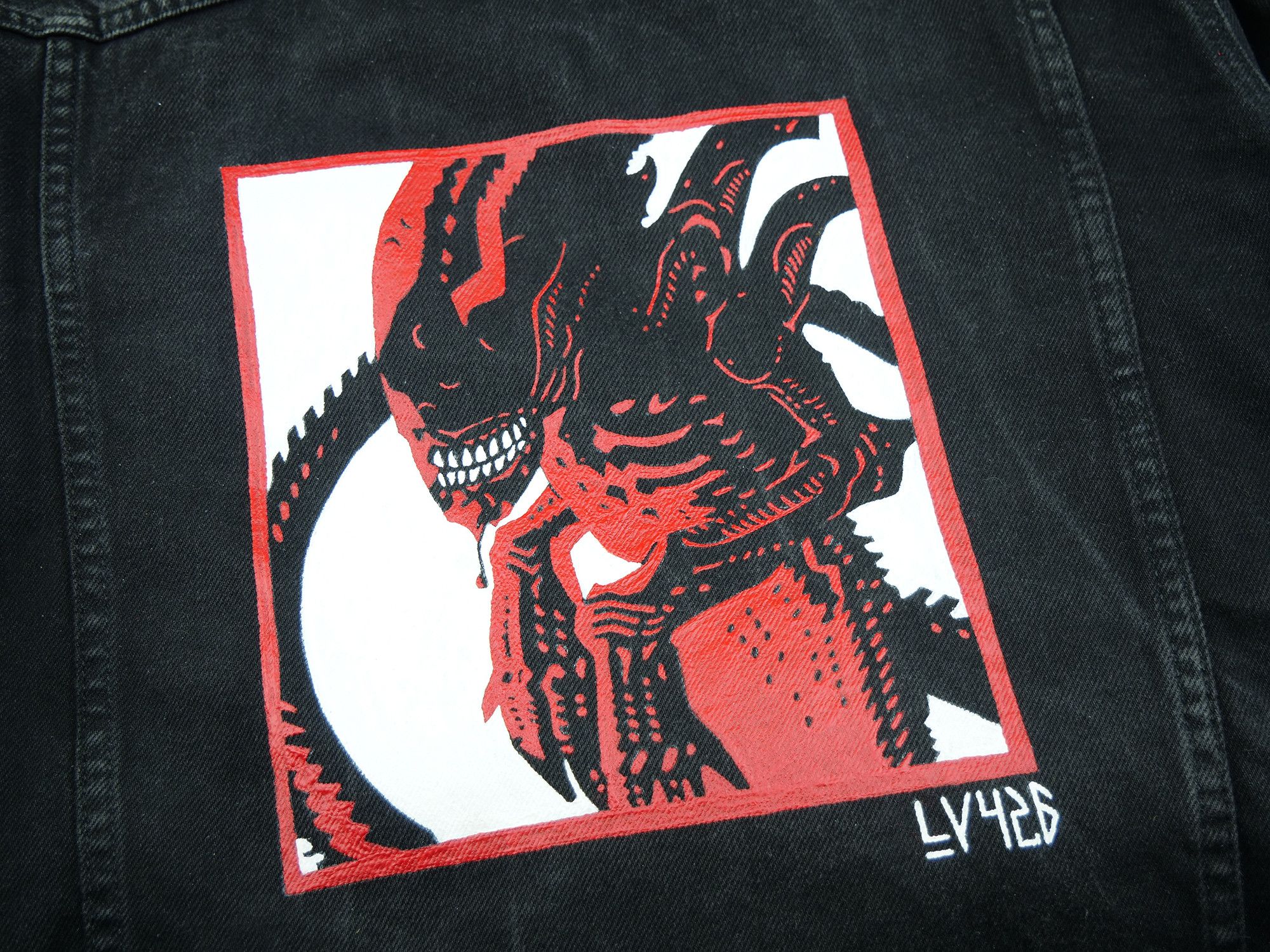 Vintage Custome denim alien jacket Size US M / EU 48-50 / 2 - 3 Thumbnail