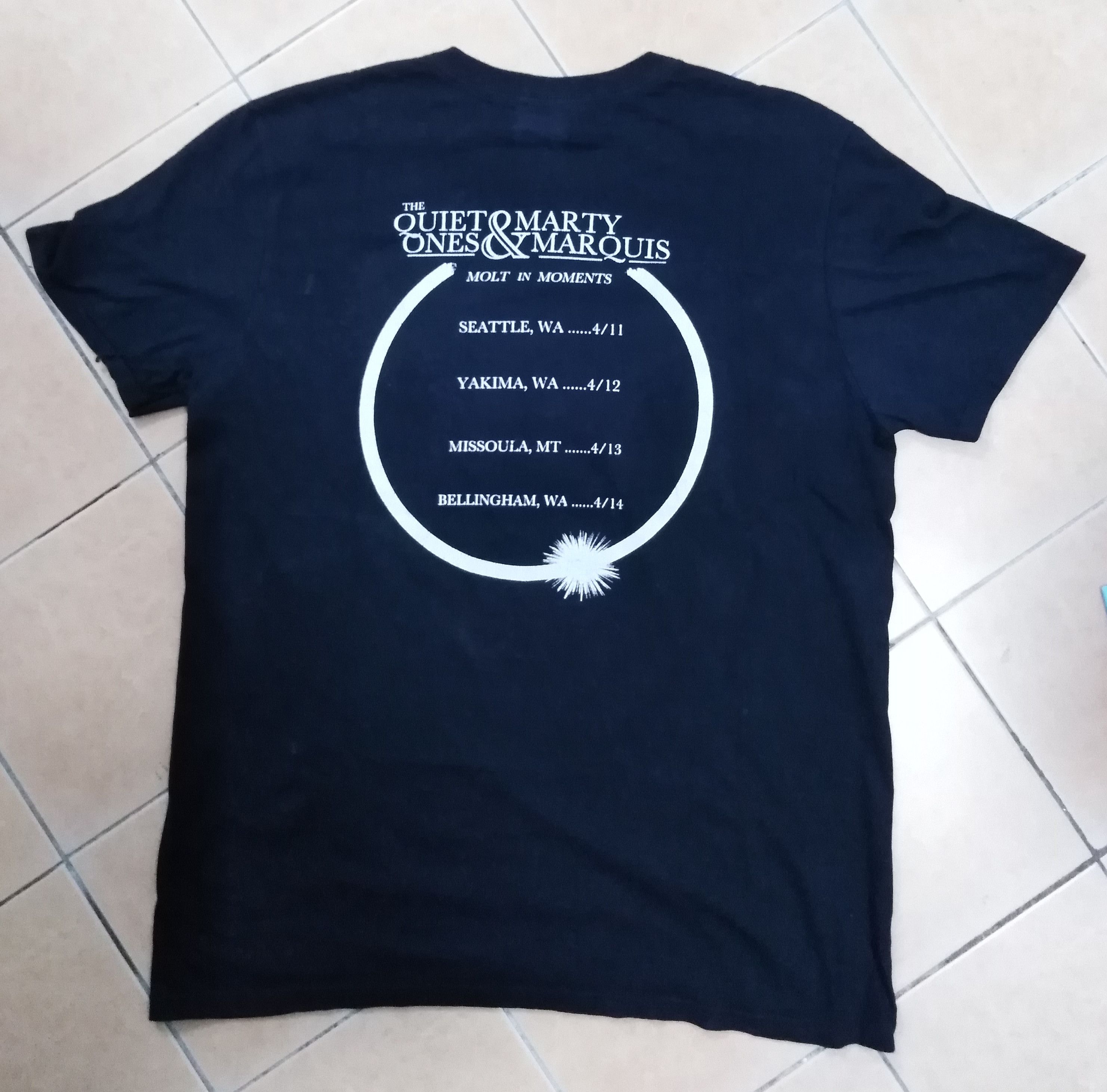 Band Tees × Vintage THE QUITE ONE & MARTY MARQUIS SHIRT Size US L / EU 52-54 / 3 - 2 Thumbnail