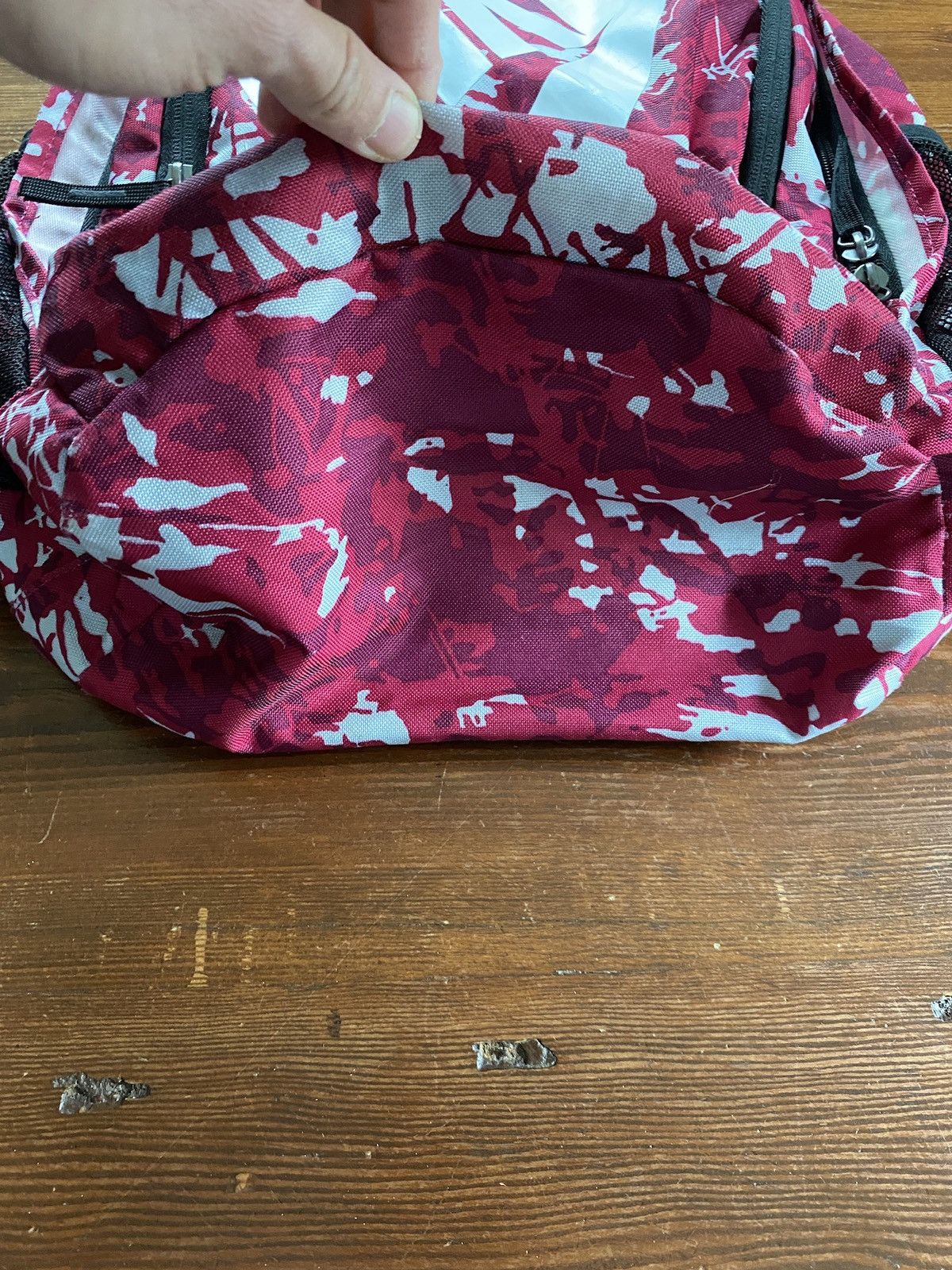 Nike Nike Hayward Futura Pink Camo Backpack Size ONE SIZE - 4 Thumbnail