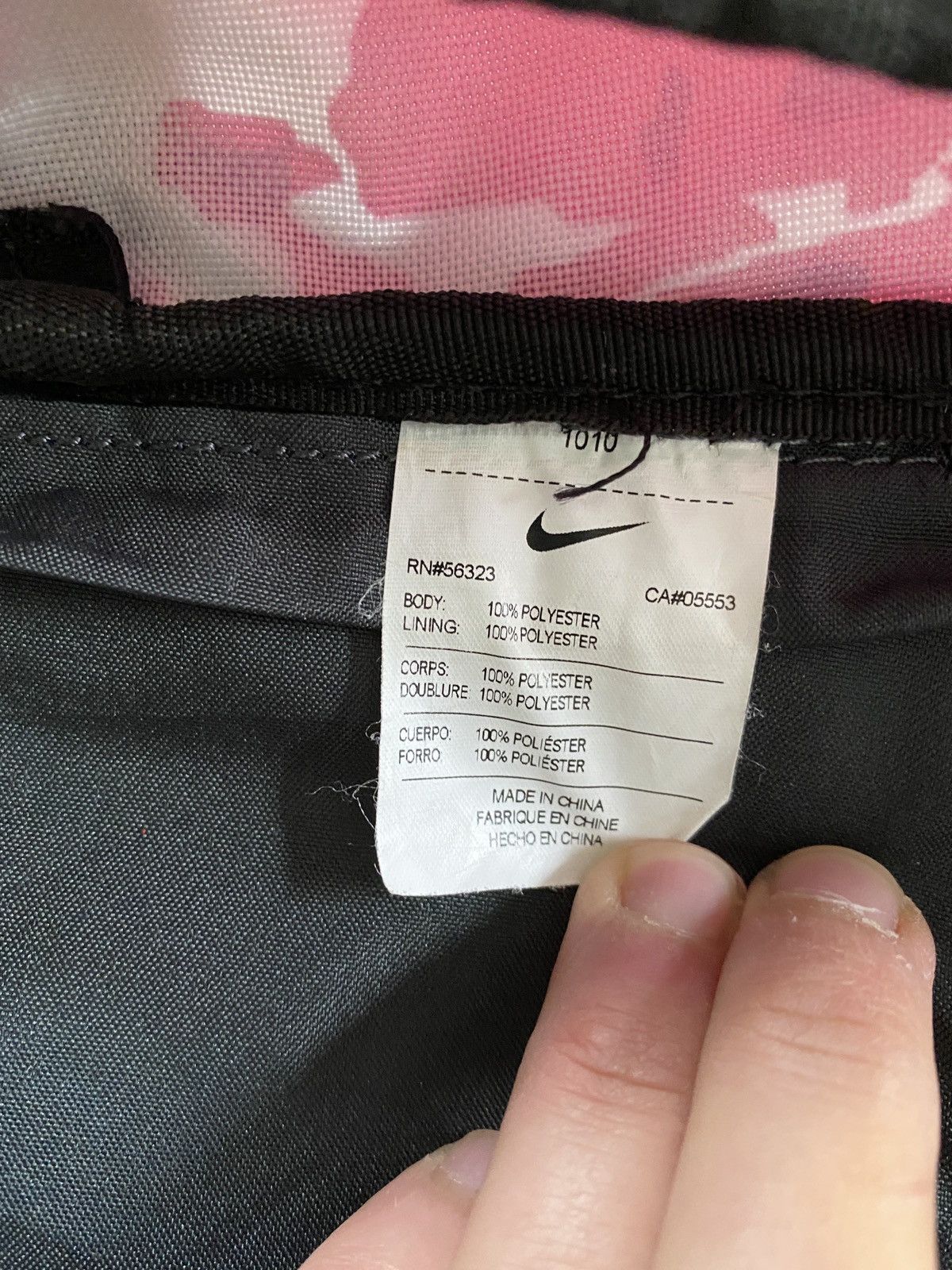 Nike Nike Hayward Futura Pink Camo Backpack Size ONE SIZE - 13 Thumbnail