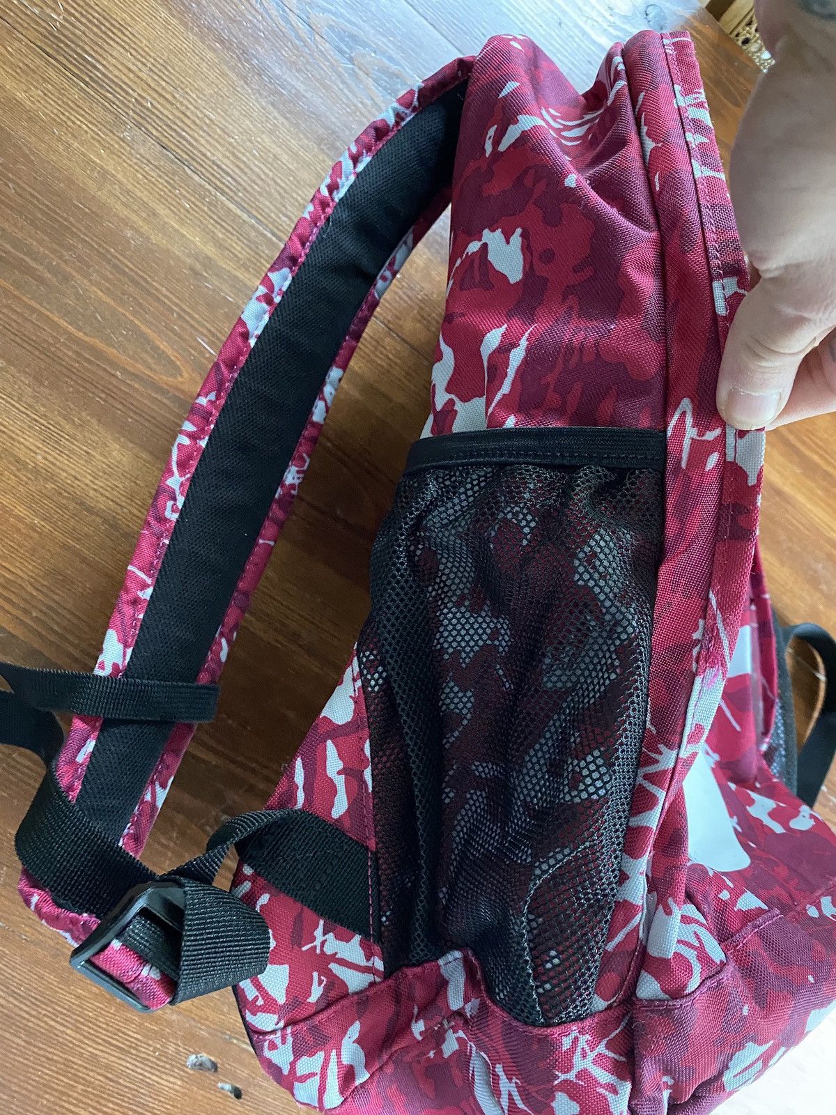 Nike Nike Hayward Futura Pink Camo Backpack Size ONE SIZE - 6 Thumbnail