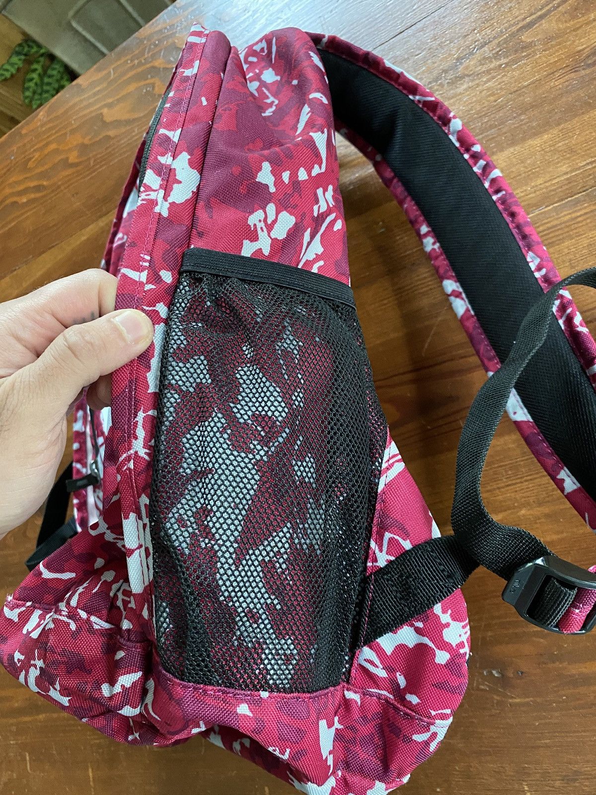 Nike Nike Hayward Futura Pink Camo Backpack Size ONE SIZE - 5 Thumbnail