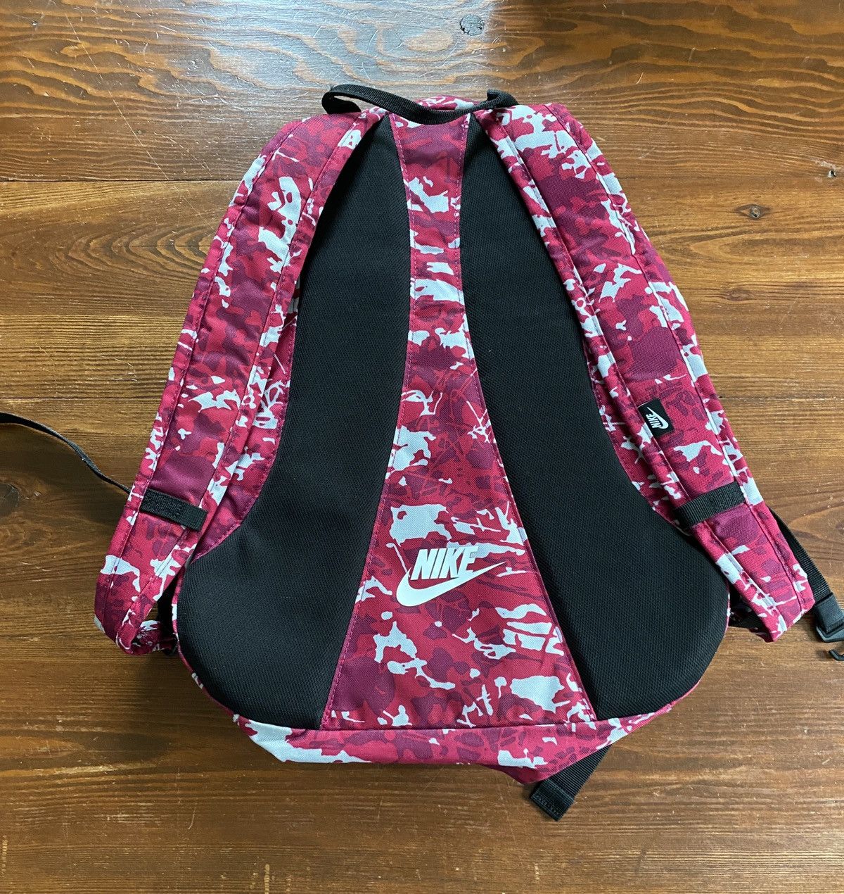 Nike Nike Hayward Futura Pink Camo Backpack Size ONE SIZE - 7 Thumbnail
