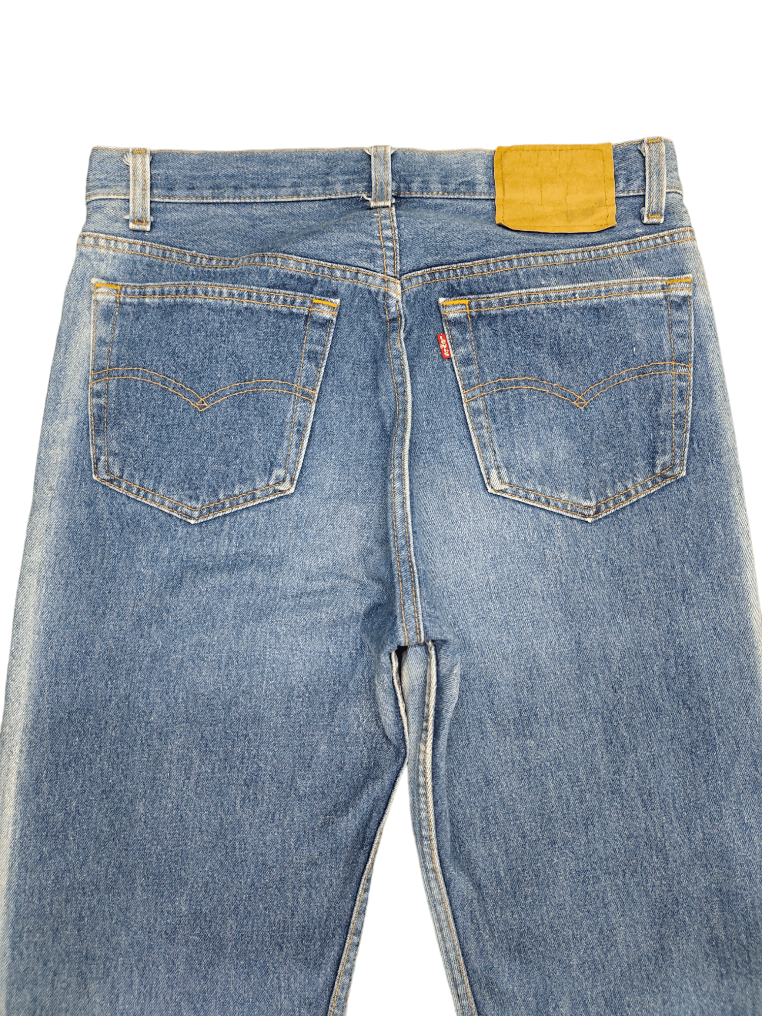 Levi's Vintage Clothing Vintage 80s Levis 501 Two Tones Light Wash Denim Jeans Size US 32 / EU 48 - 5 Thumbnail