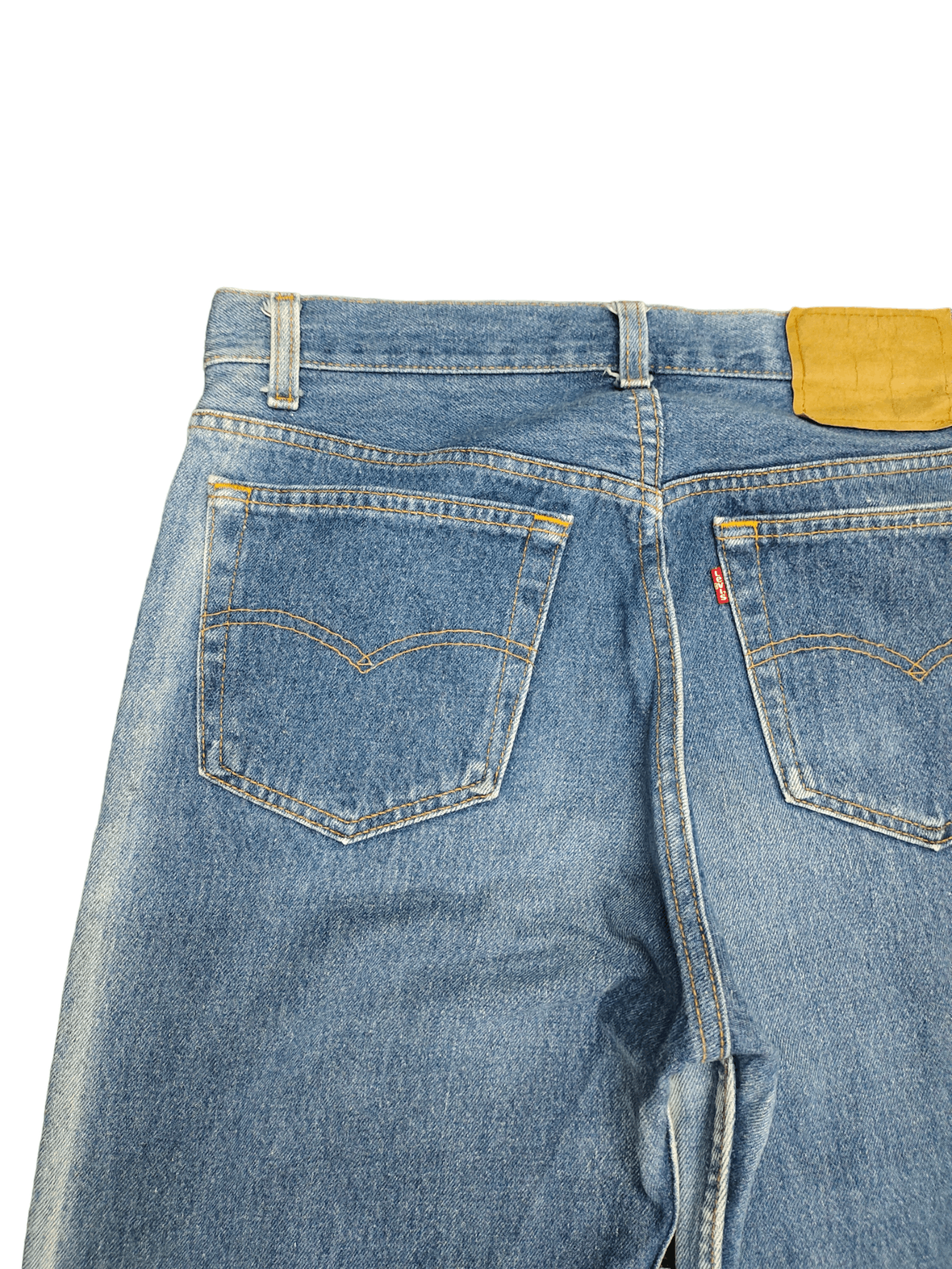 Levi's Vintage Clothing Vintage 80s Levis 501 Two Tones Light Wash Denim Jeans Size US 32 / EU 48 - 7 Thumbnail