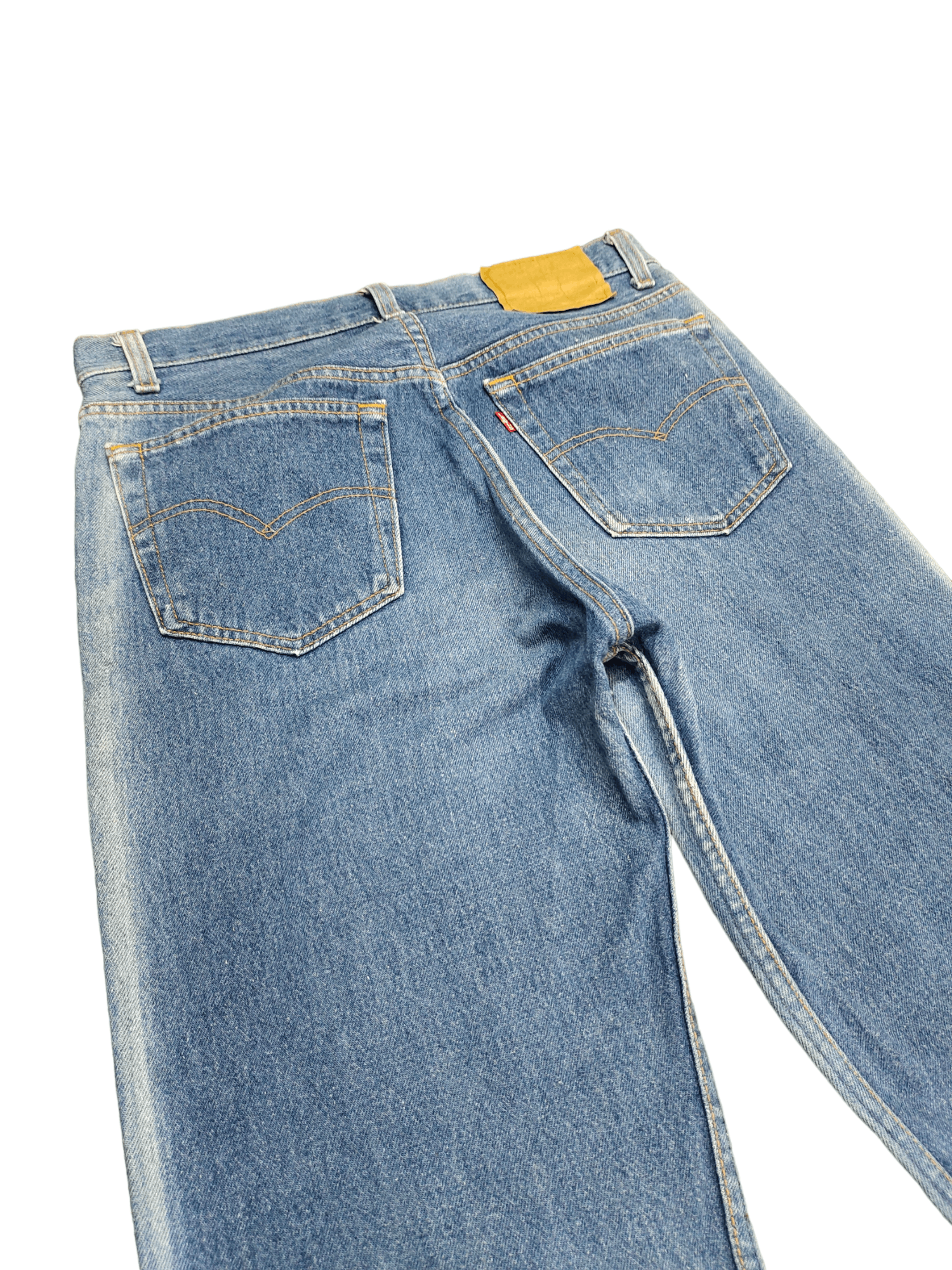 Levi's Vintage Clothing Vintage 80s Levis 501 Two Tones Light Wash Denim Jeans Size US 32 / EU 48 - 4 Thumbnail