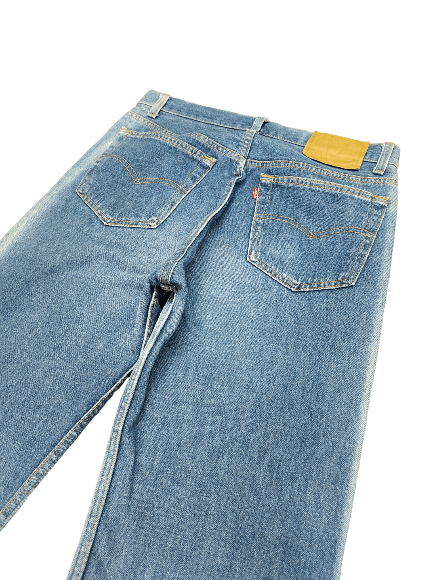 Levi's Vintage Clothing Vintage 80s Levis 501 Two Tones Light Wash Denim Jeans Size US 32 / EU 48 - 3 Thumbnail