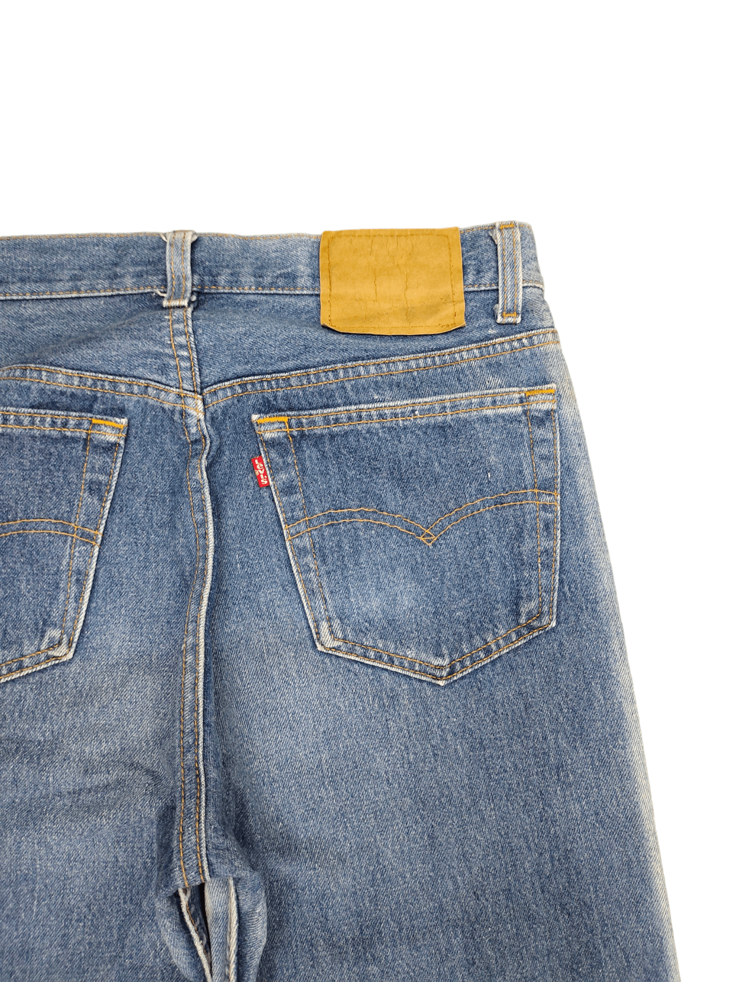 Levi's Vintage Clothing Vintage 80s Levis 501 Two Tones Light Wash Denim Jeans Size US 32 / EU 48 - 6 Thumbnail