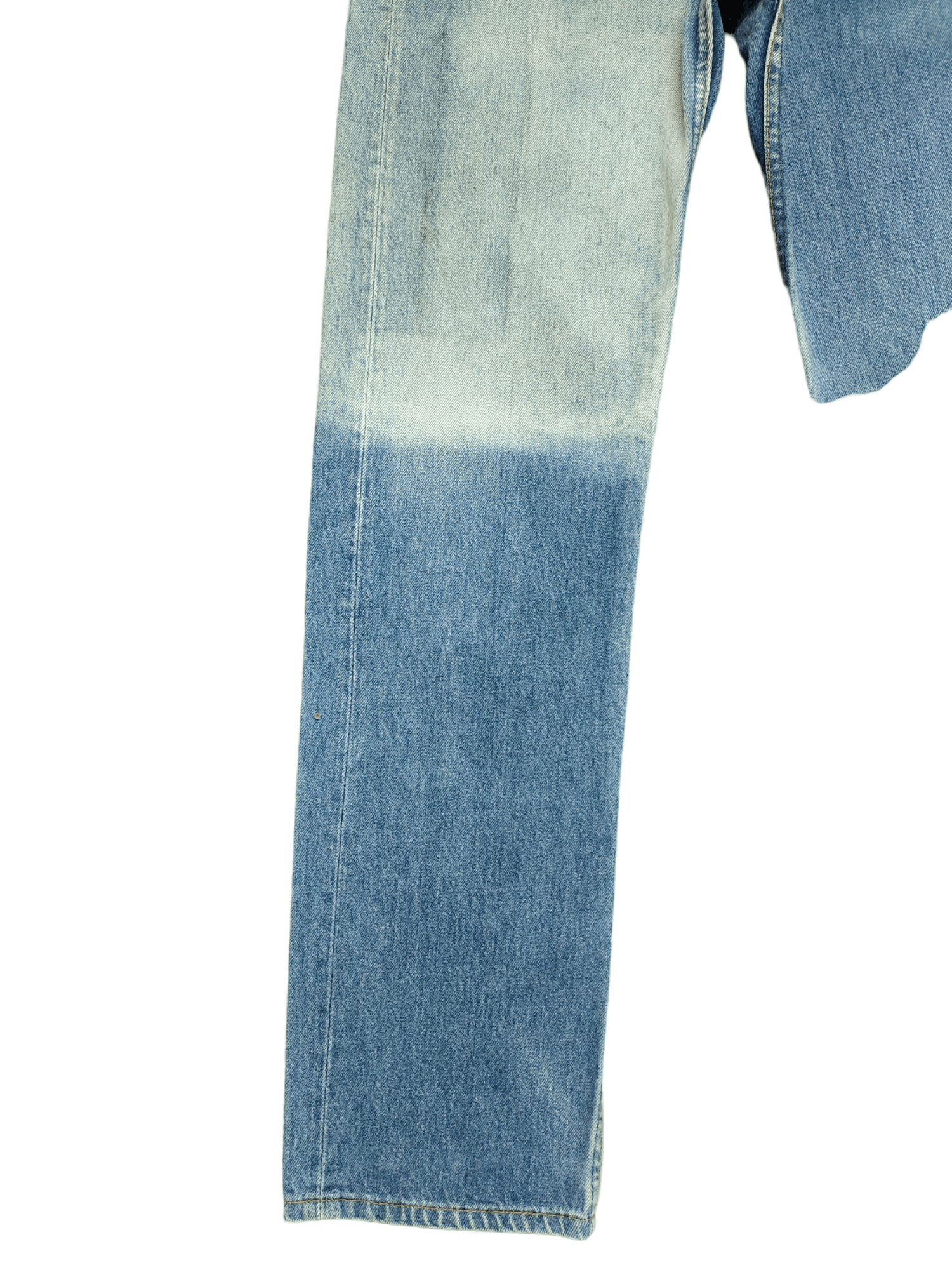 Levi's Vintage Clothing Vintage 80s Levis 501 Two Tones Light Wash Denim Jeans Size US 32 / EU 48 - 14 Thumbnail