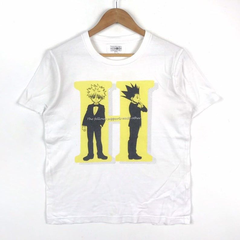 Vintage HUNTER X HUNTER Adventure Anime Cartoon Manga Shonen Jump Size US M / EU 48-50 / 2 - 1 Thumbnail